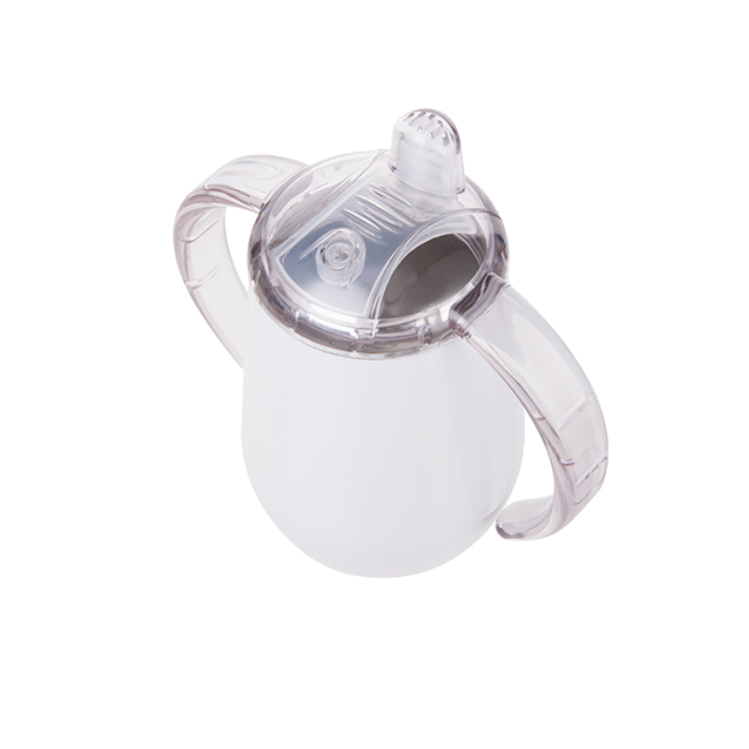 Vaso de Acero Inoxidable | Antiderrame para niños | 10 oz | Blanco