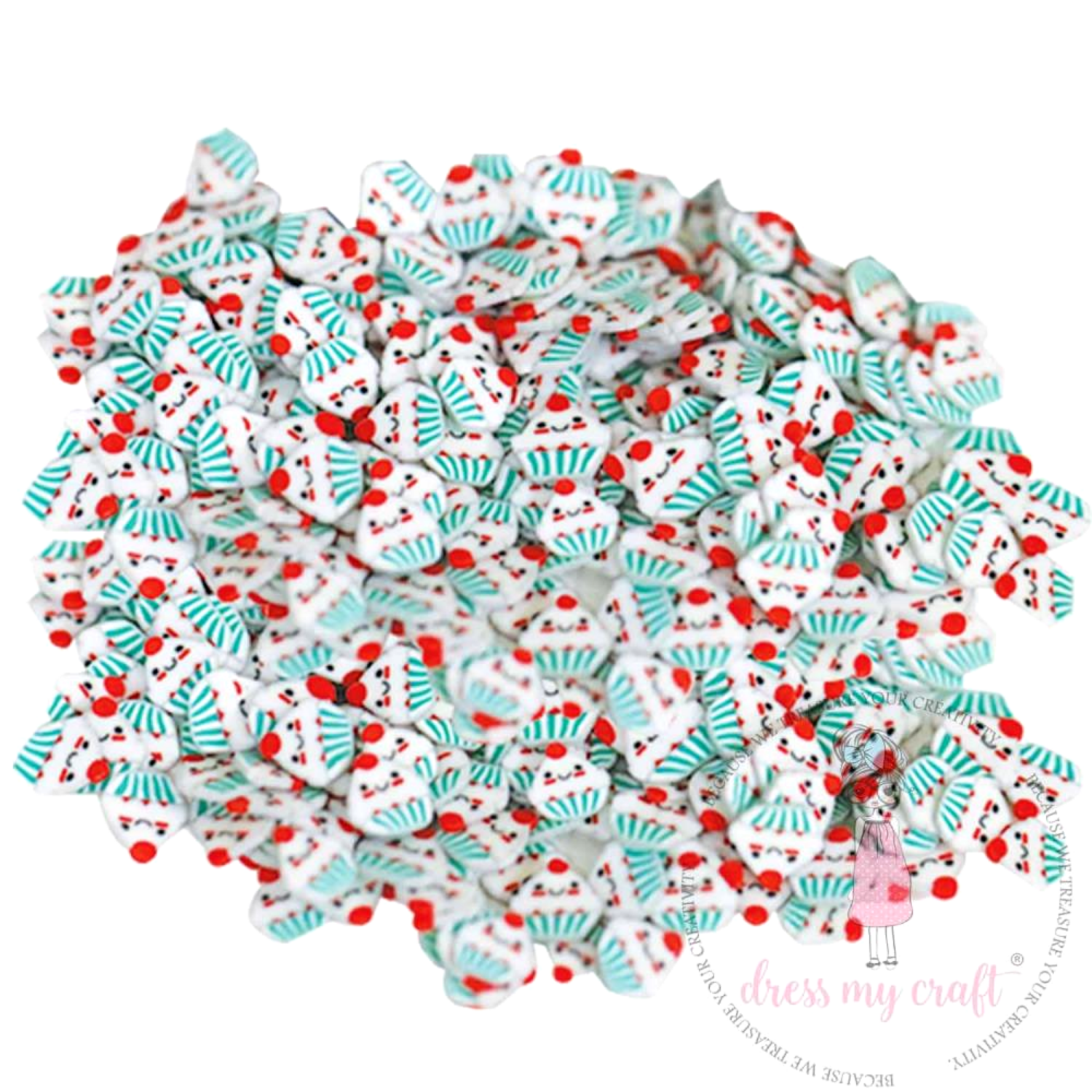 Dress My Craft | Smiling Cup Cake