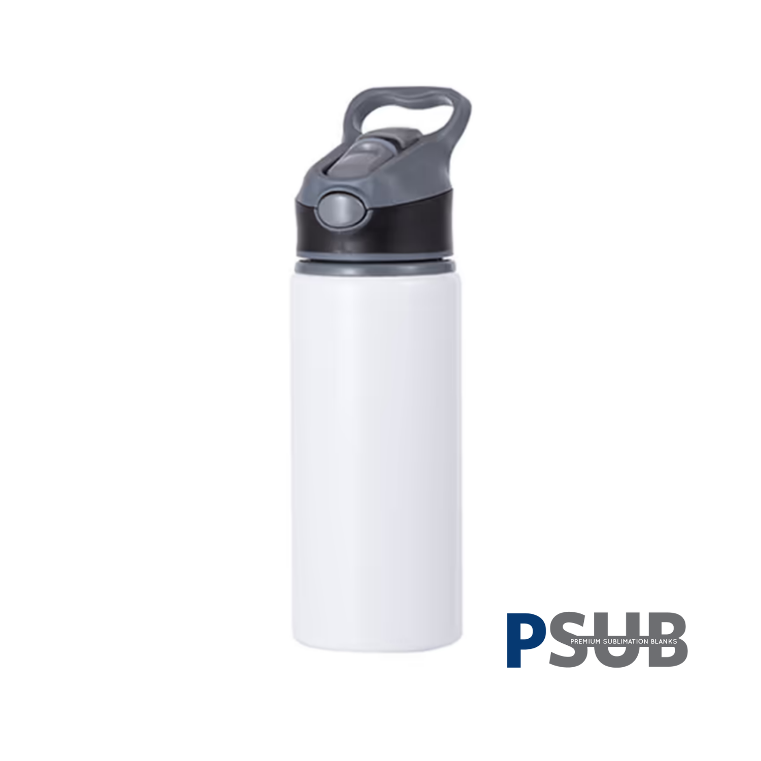 Botella de Agua | Aluminio | 22 oz | Tapa Negra