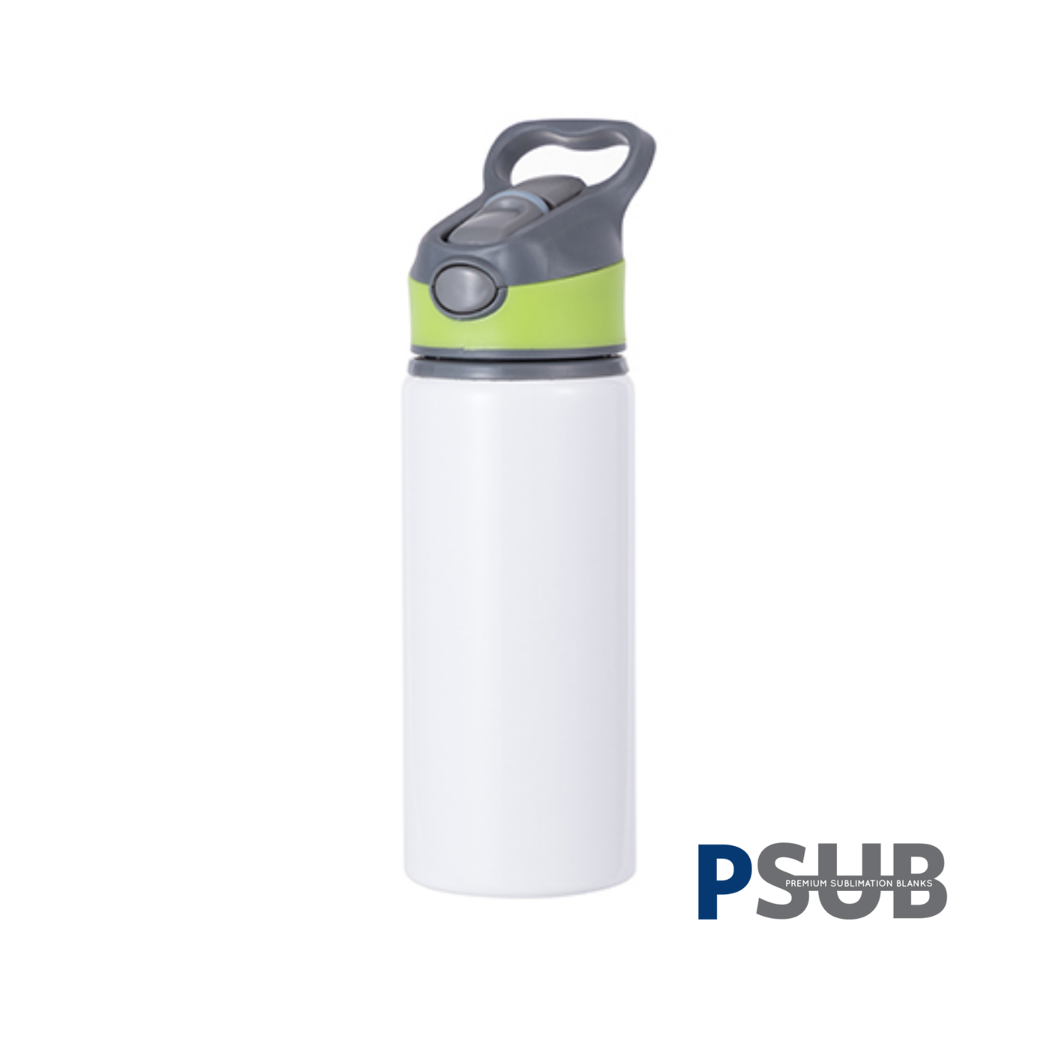 Botella de Agua | Aluminio | 22 oz | Tapa Verde