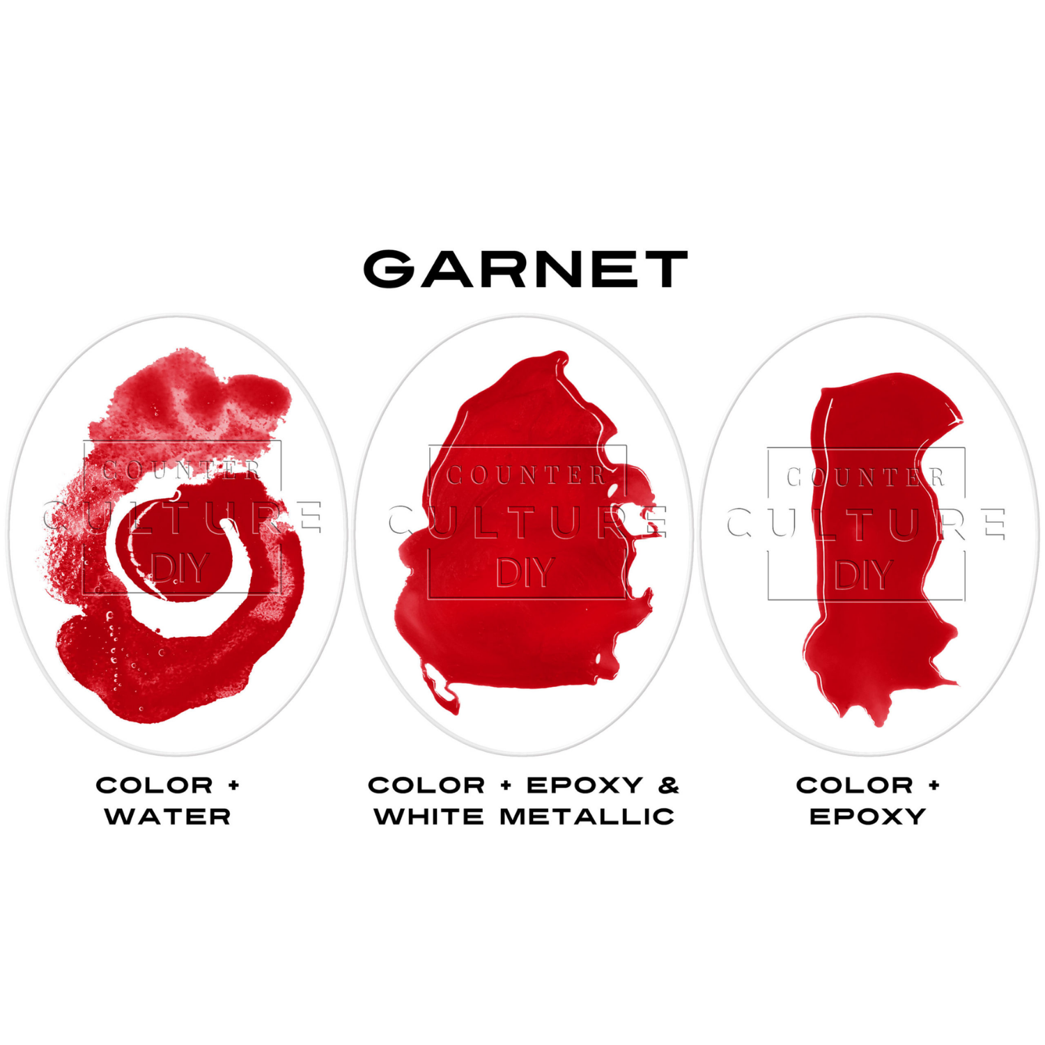 Dispersion Colors | Pigmentos | Garnet 2oz