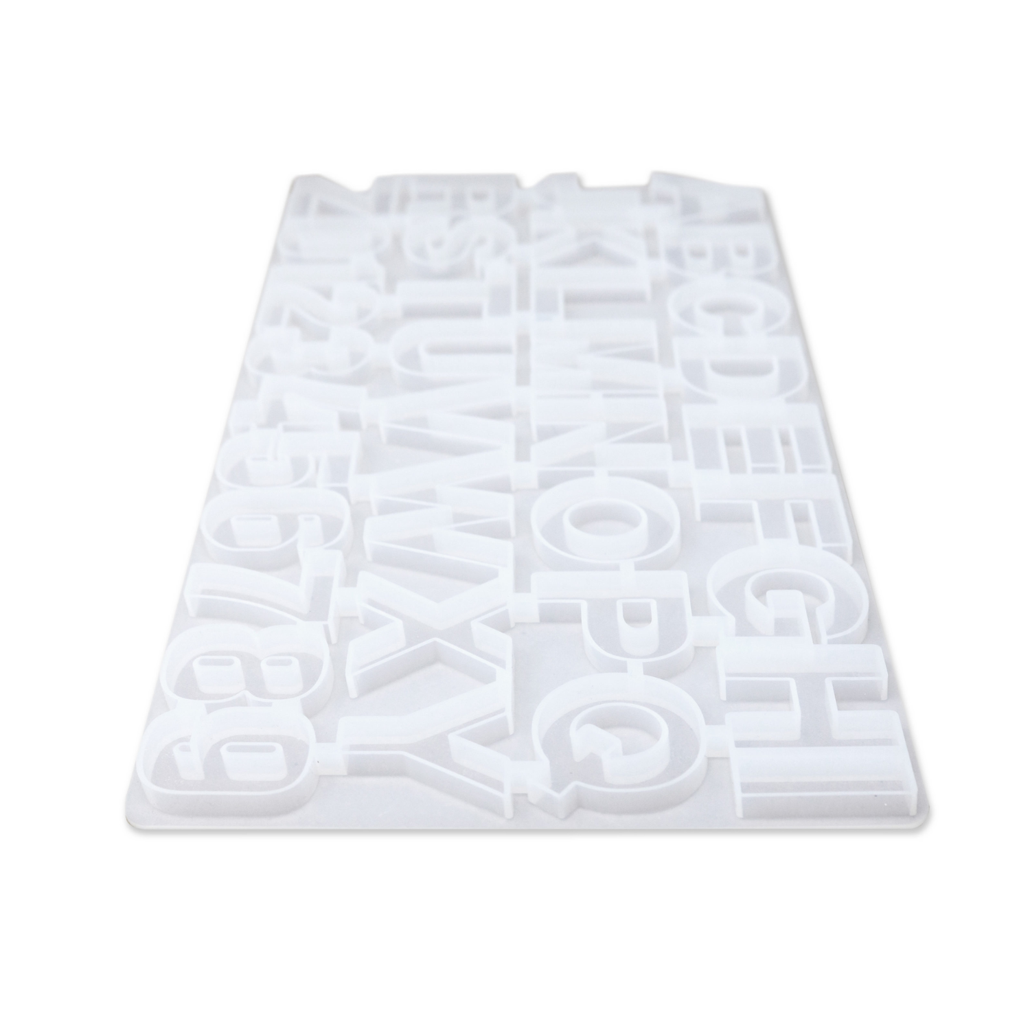 Molde para Resina | Letras y números | Llaveros