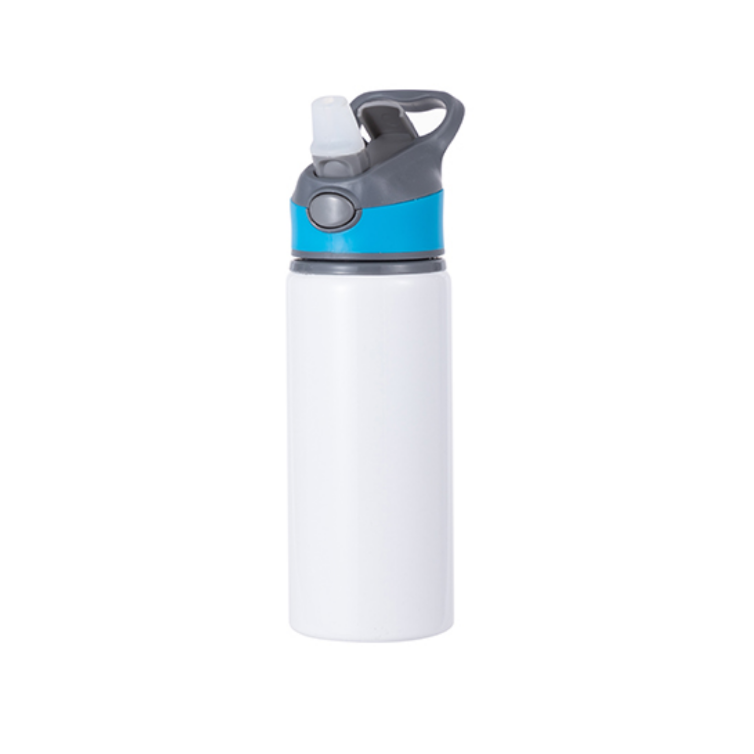 Botella de Agua | Aluminio | 22 oz | Tapa Celeste