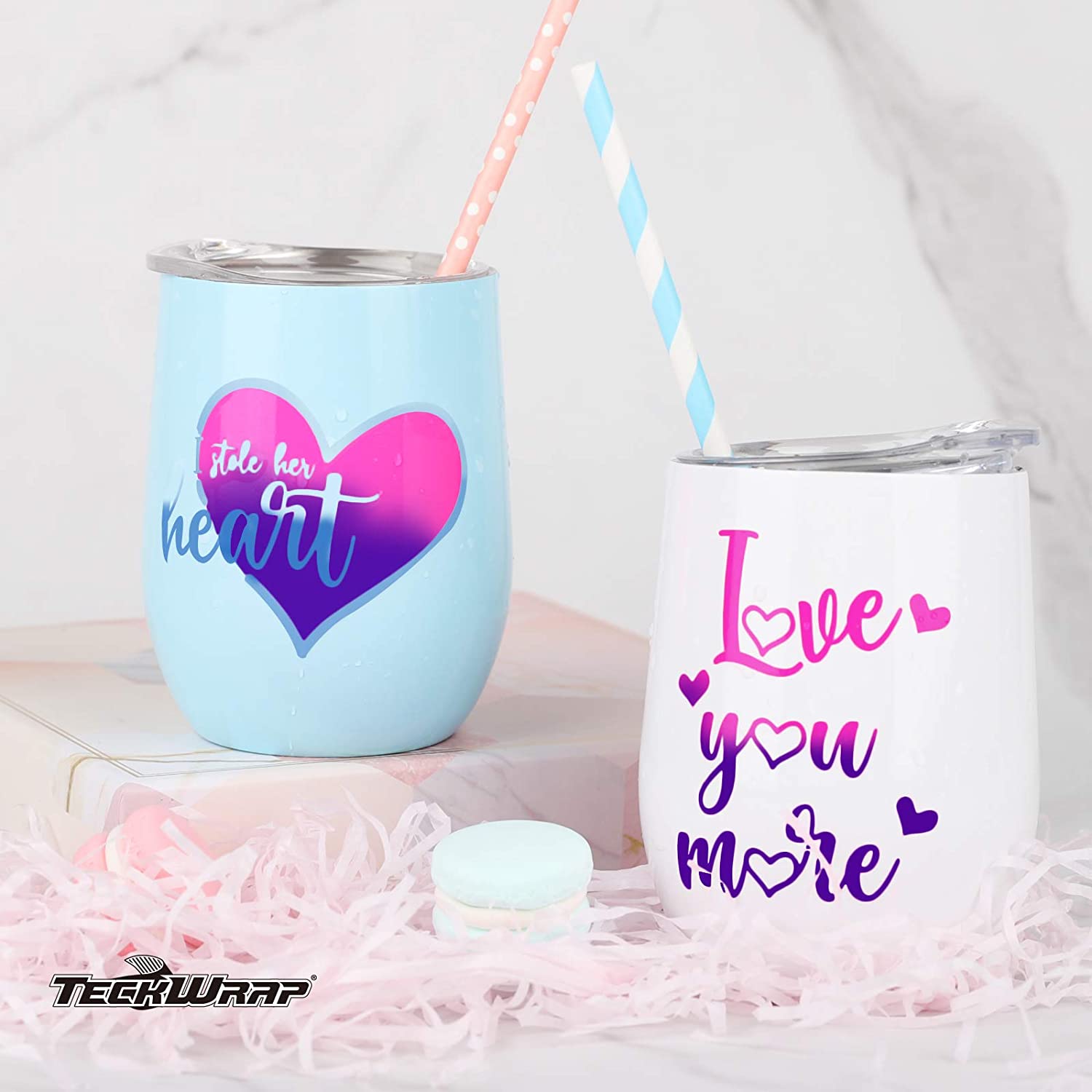 Teckwrap - Vinil Adhesivo | Teckwrap | Neon Pink to Purple | Frío | Ancho 12" - Promo Viniles Panamá