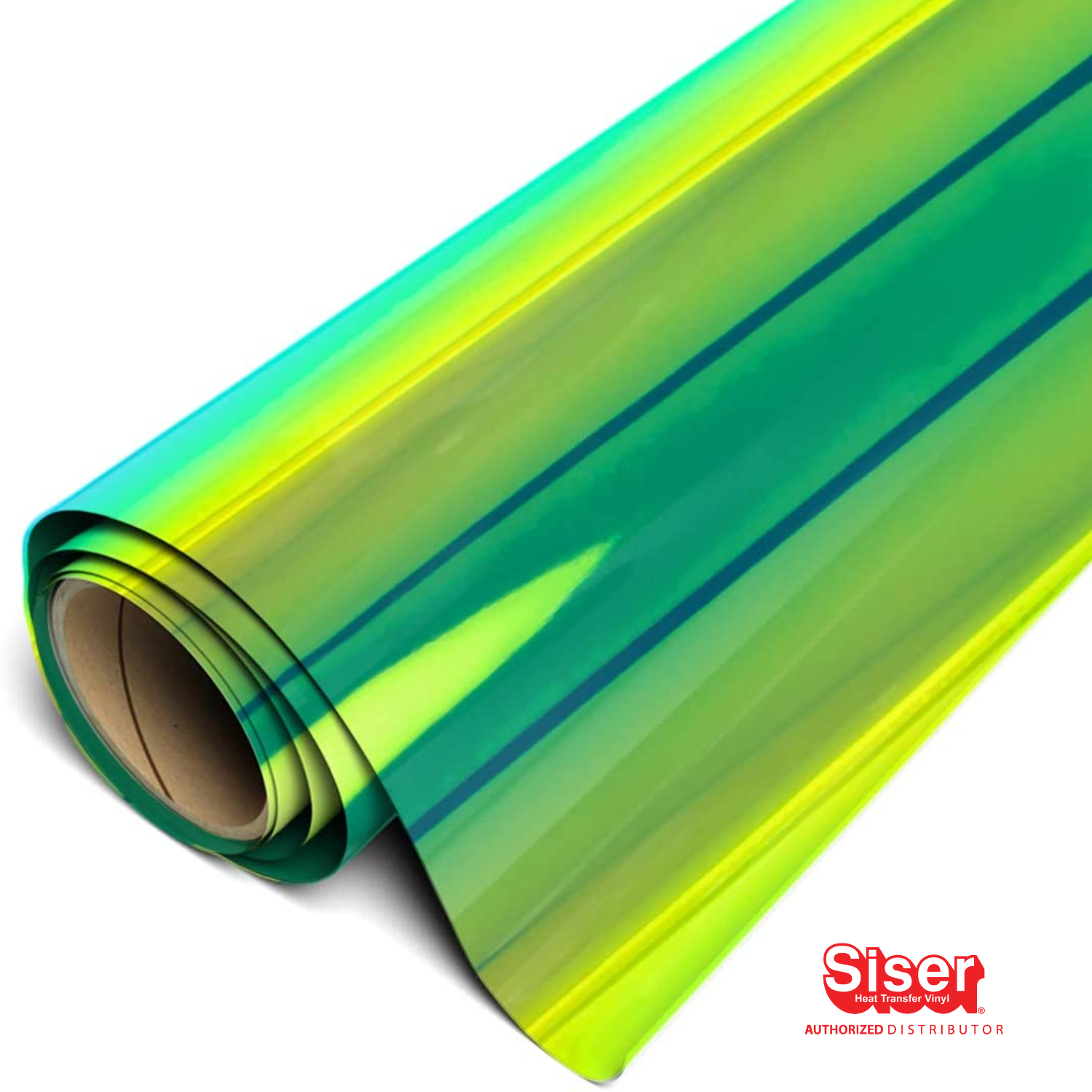 Siser Holographic® Rainforest Pearl | Vinil Textil Térmico | Ancho 12"