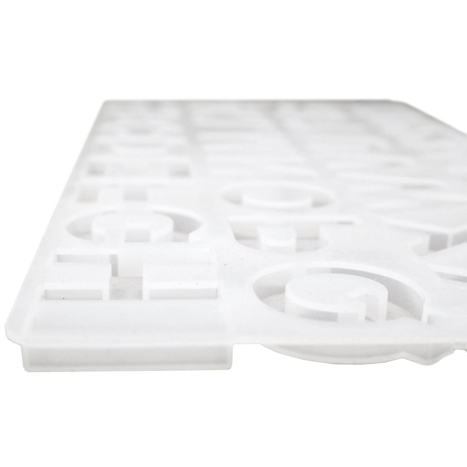 Molde para Resina | Letras y números | Llaveros