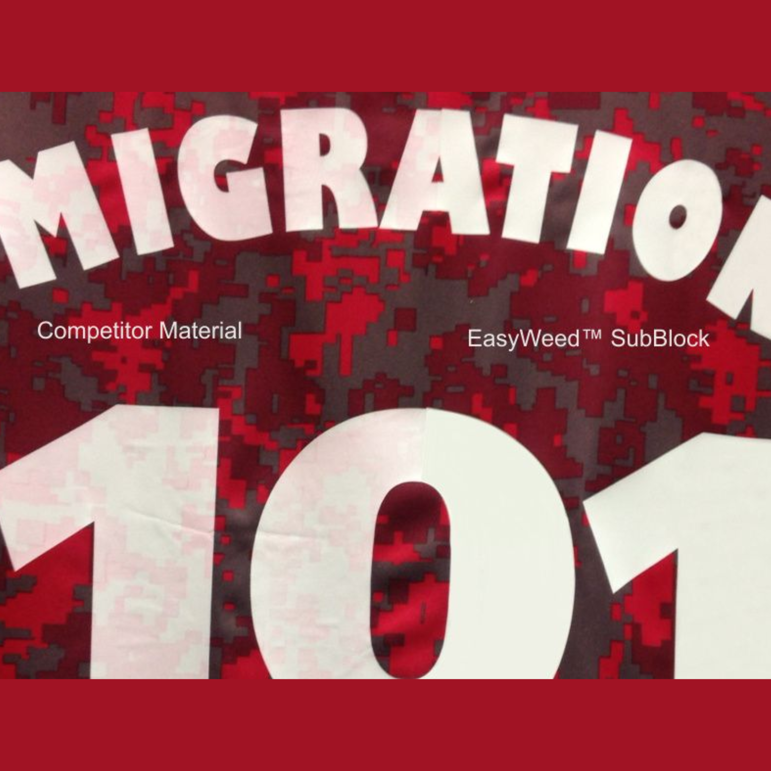 Siser Easyweed Sub Block® Vinil Textil Térmico | Blanco | Ancho 15"