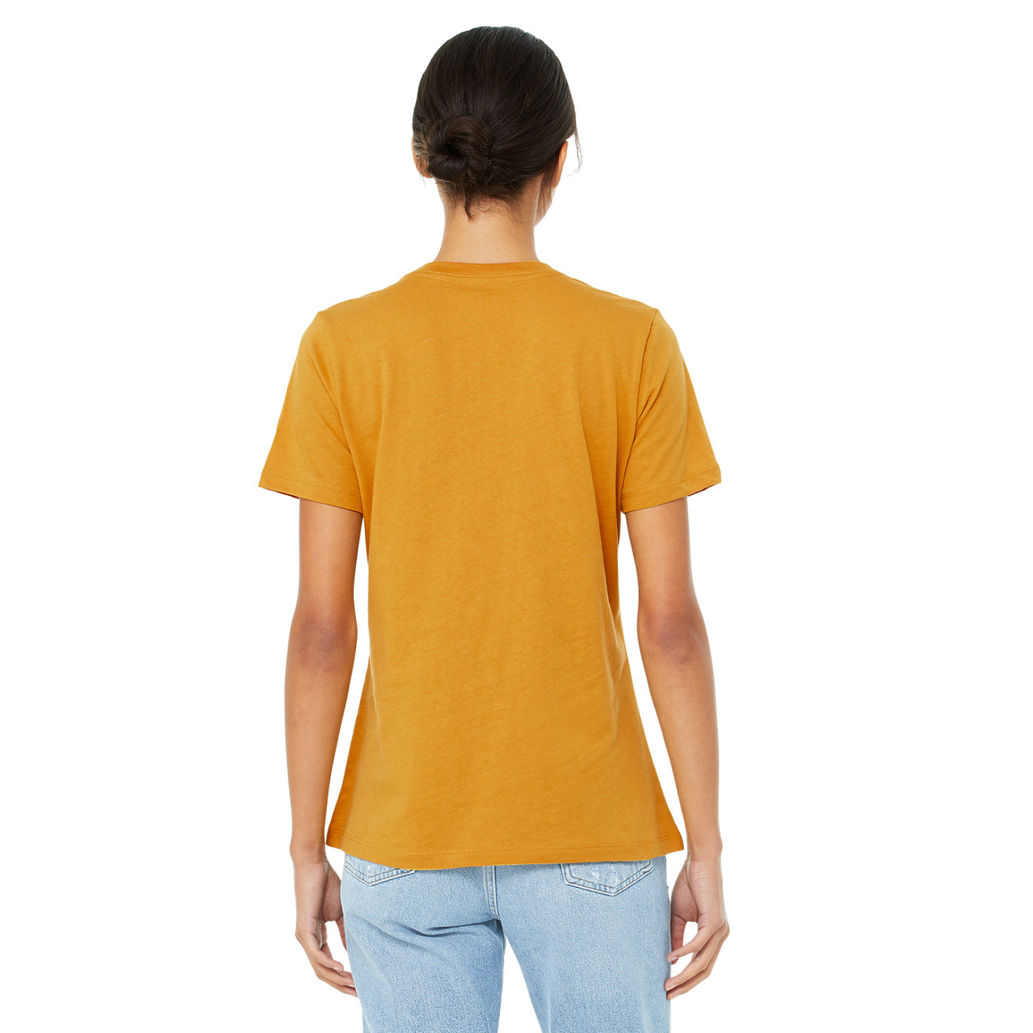 Bella Canvas 6400CVC | Women Relaxed Fit | Heather Mustard