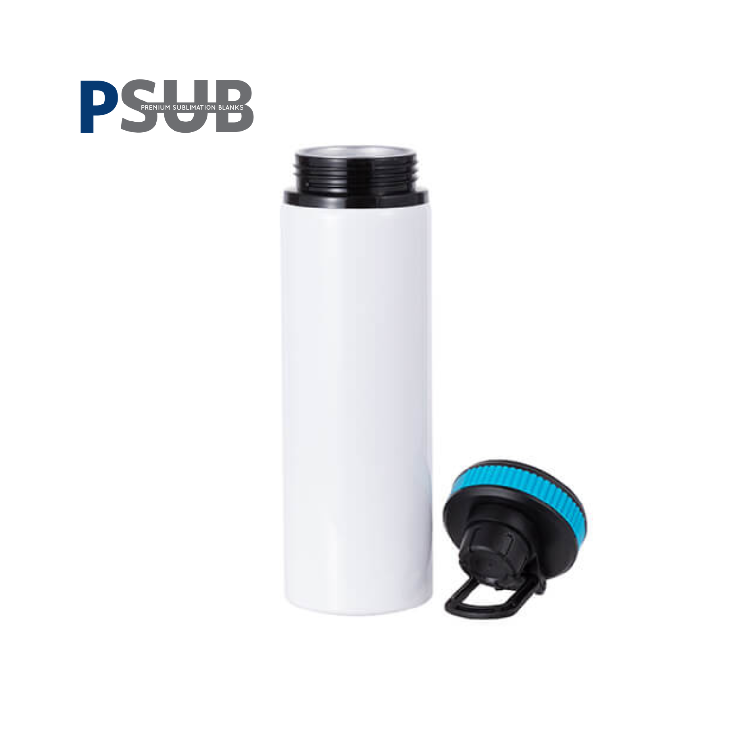 Botella de Agua con Tapa | Aluminio | 28 oz | Celeste