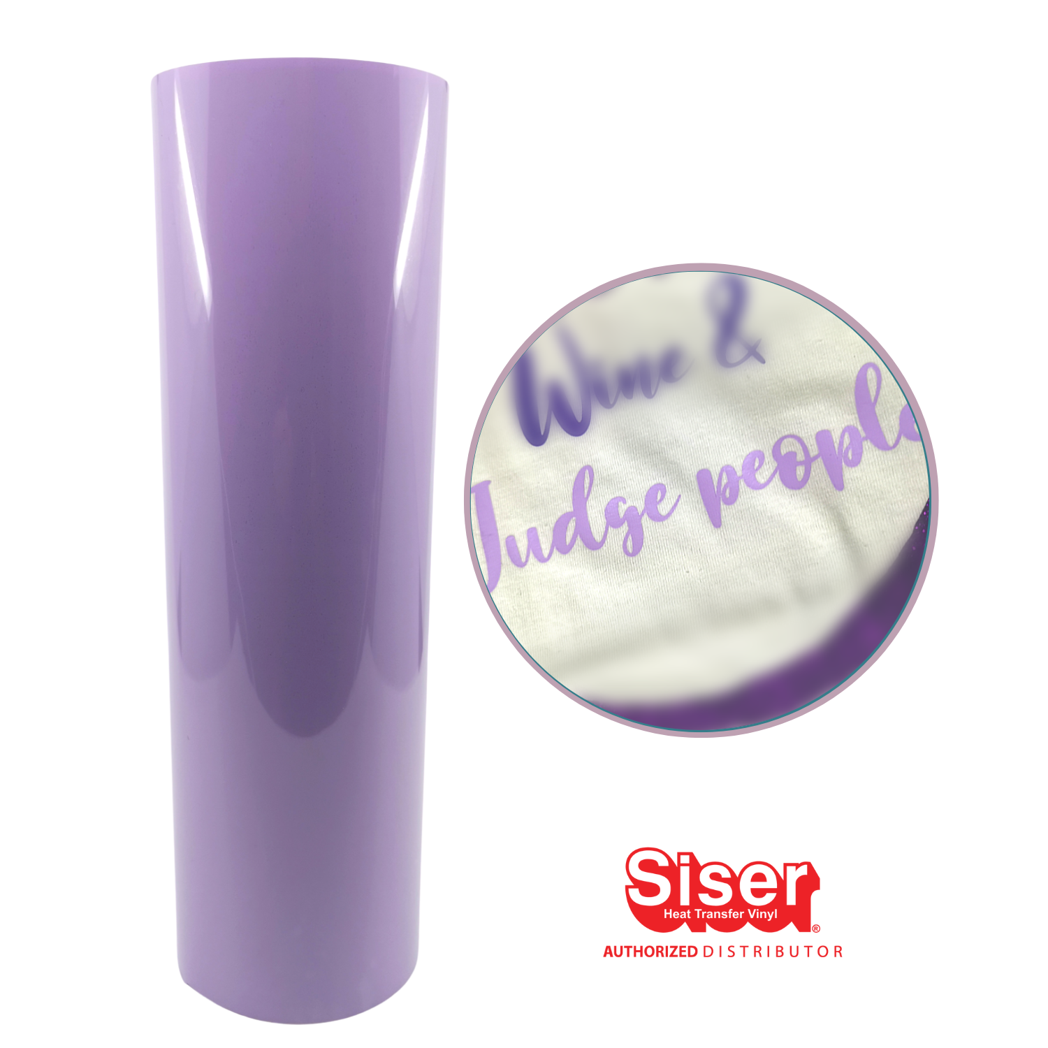 Siser EasyWeed Vinil Textil Térmico | Lila | Lilac | Ancho 12"