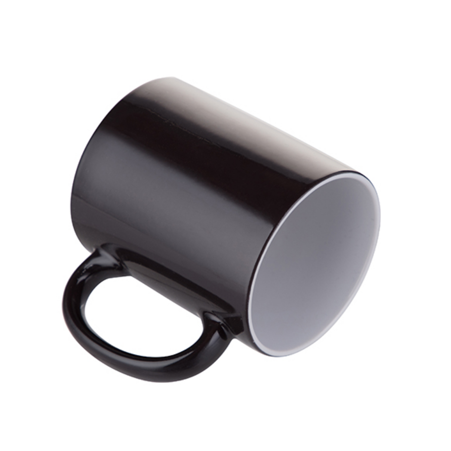 Taza de Cerámica Mágica | Glossy Negra | 11oz | Con Cajita