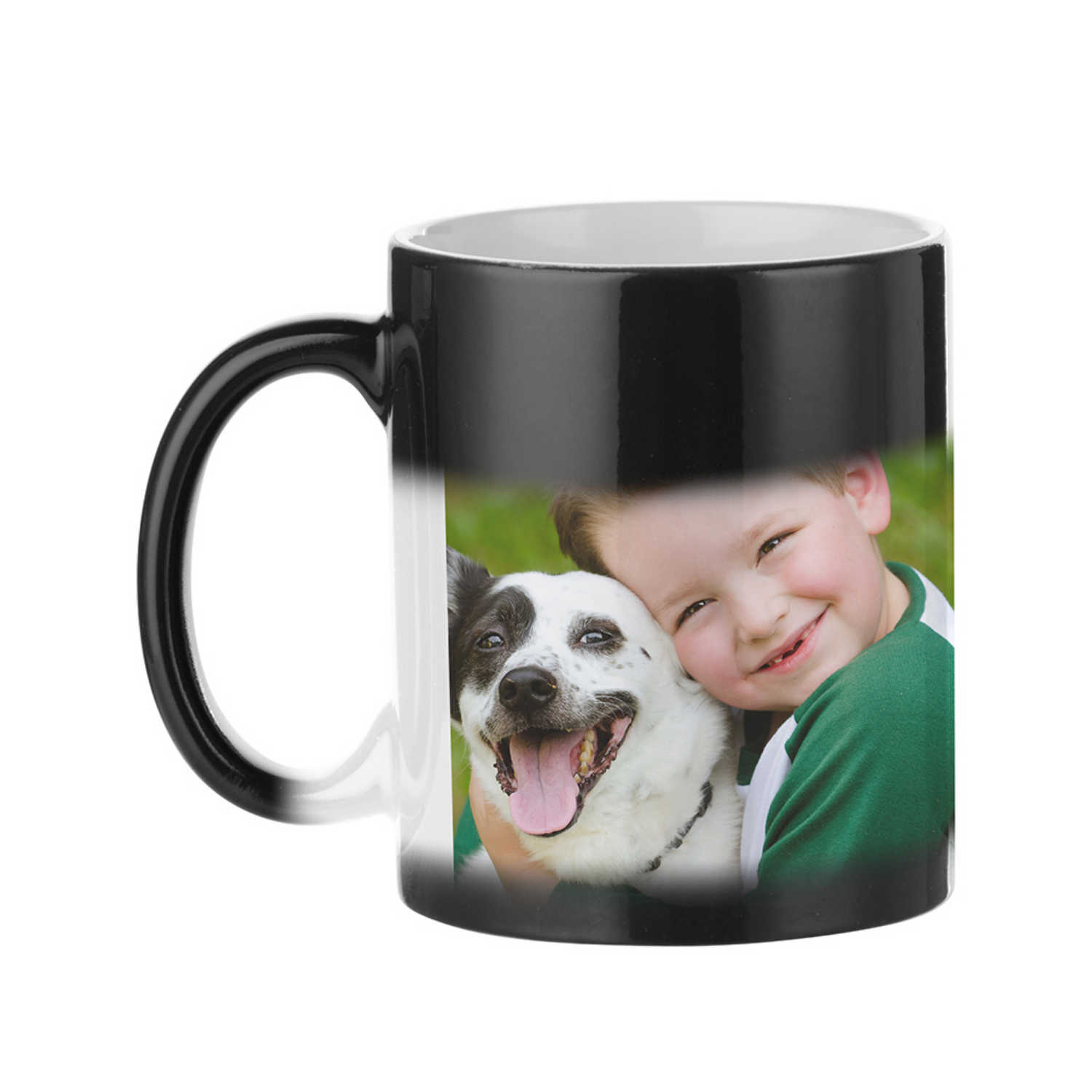 Taza de Cerámica Mágica | Glossy Negra | 11oz | Con Cajita