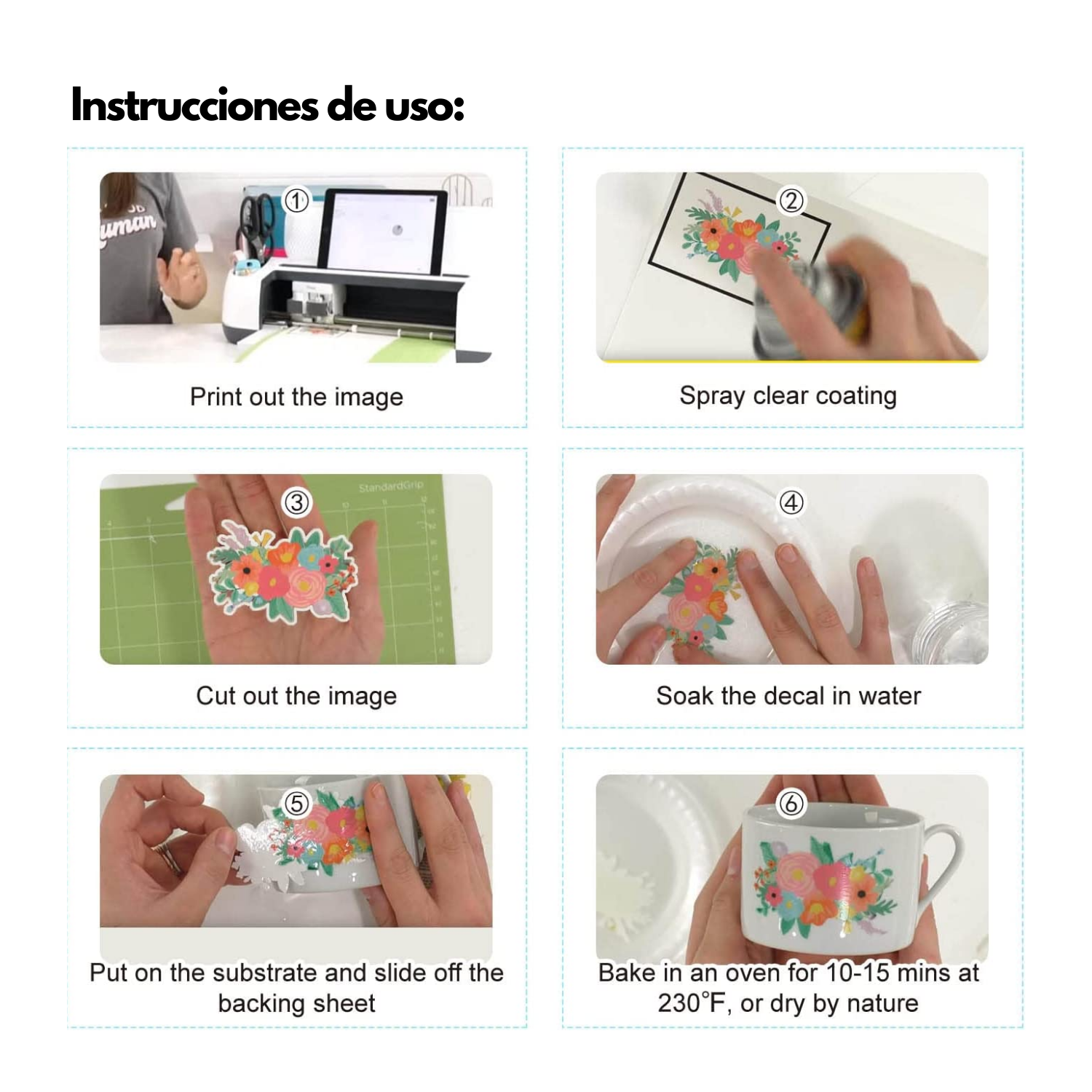 A-SUB | Waterslide Decal Paper | Inkjet | Blanco