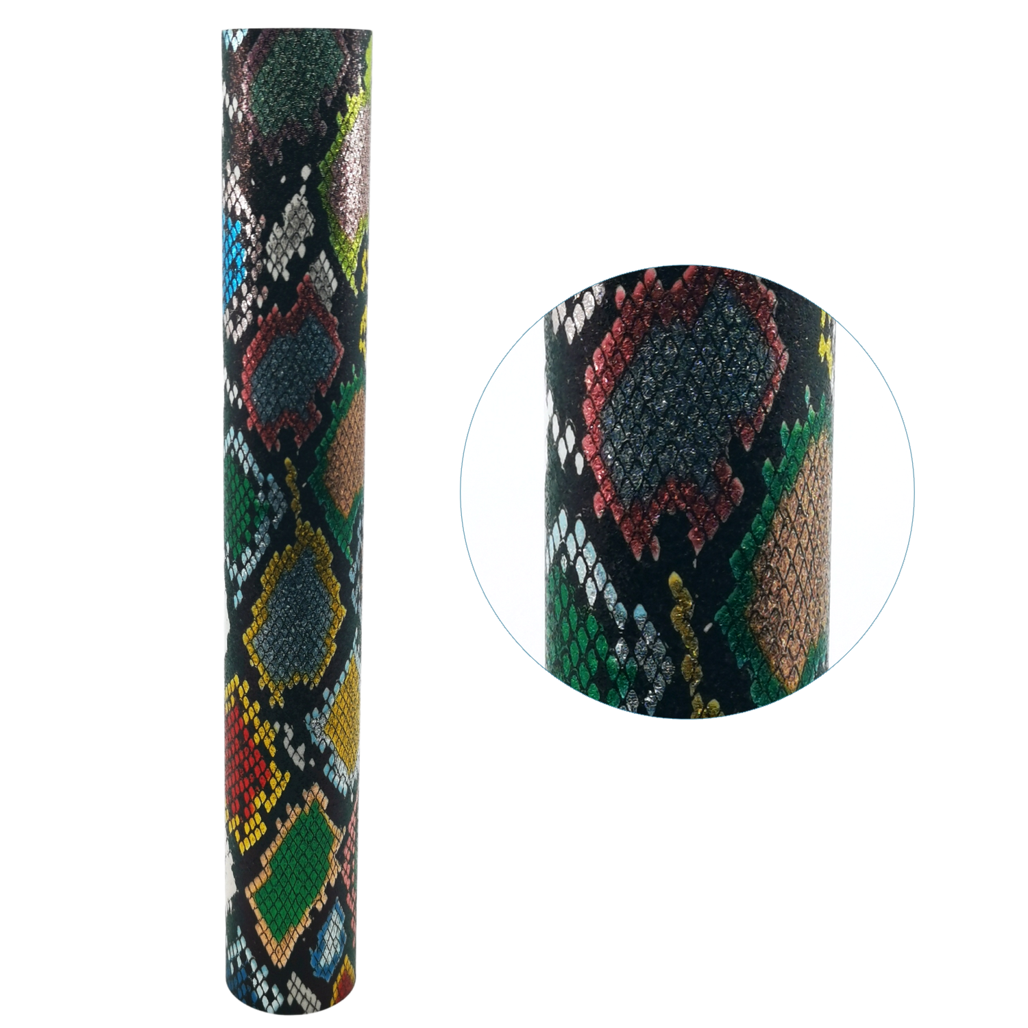 Vinil Adhesivo | Permanente | Rainbow Snake | Ancho 12"