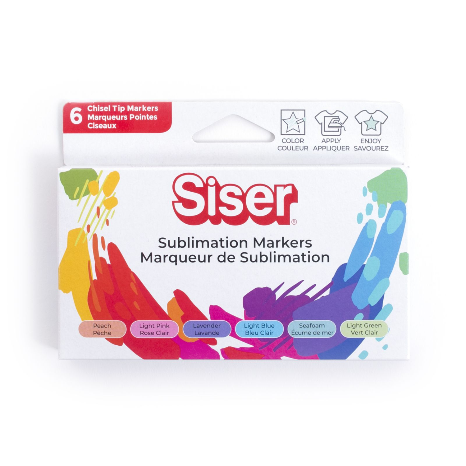 Siser® Marcadores de Sublimación | Pastel Pack