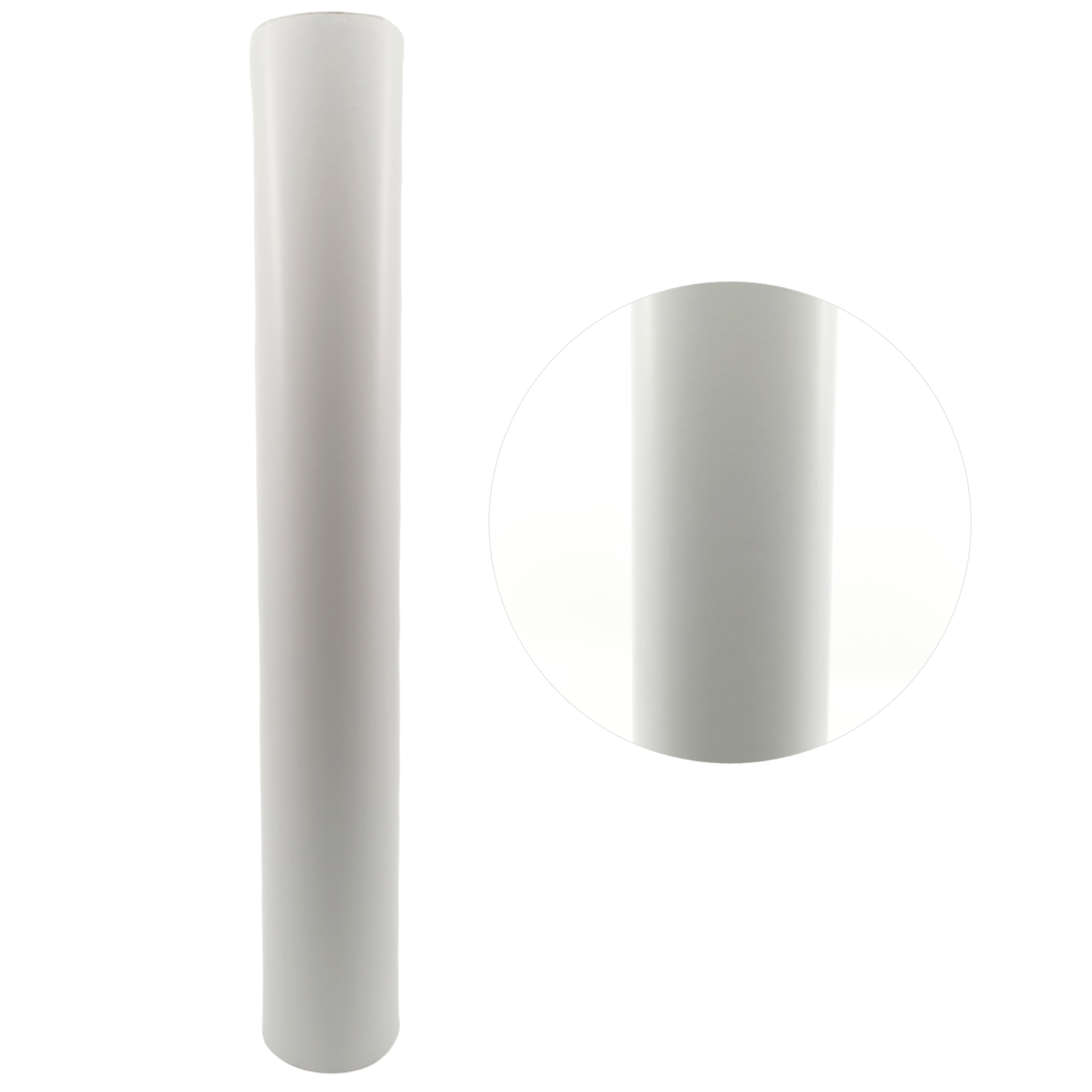 Vinil Adhesivo | Matte White | Ancho 12" - Promo Viniles Panamá