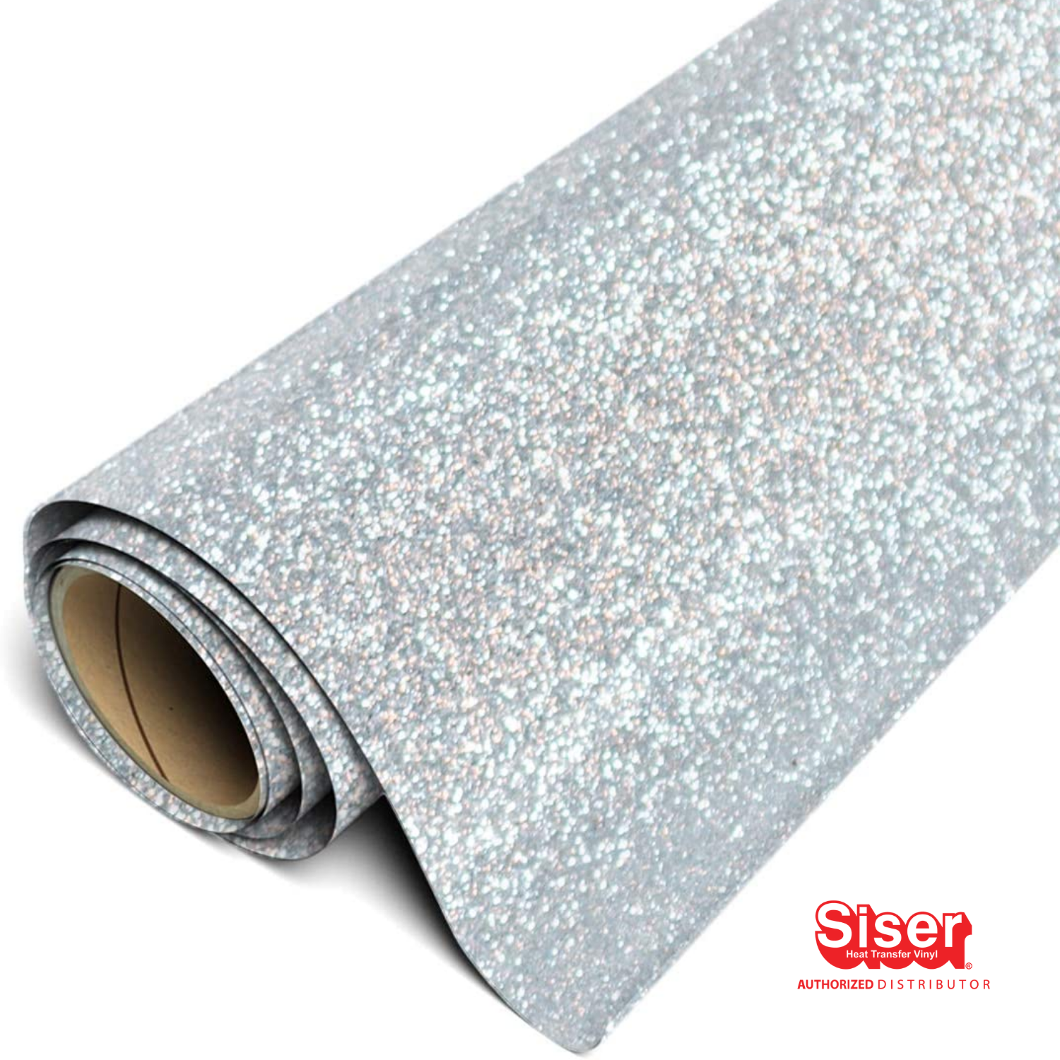 Siser Glitter® Vinil Textil Térmico | Plateado | Silver 11.8"