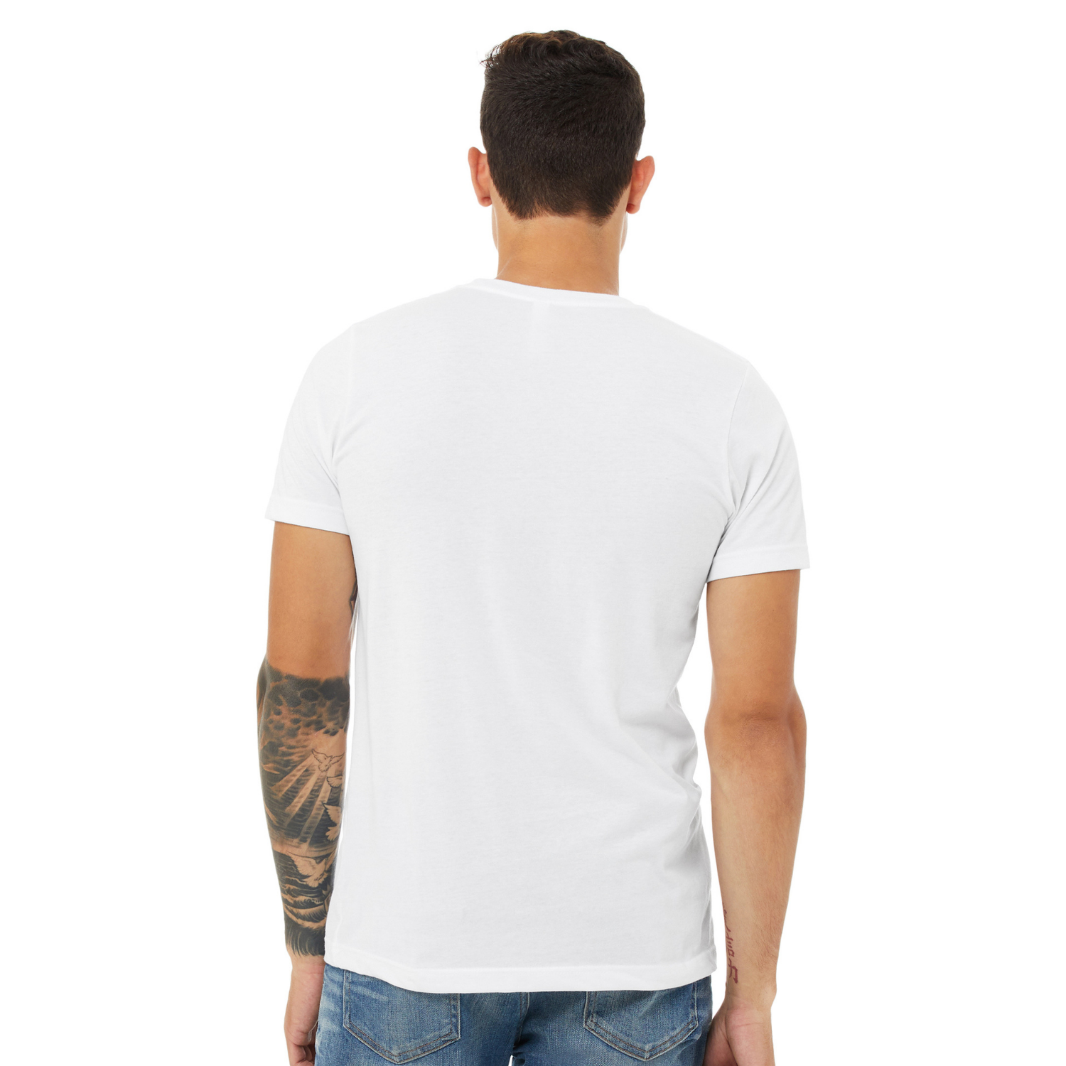 Bella Canvas 3001CVC | Solid White Blend | UNISEX