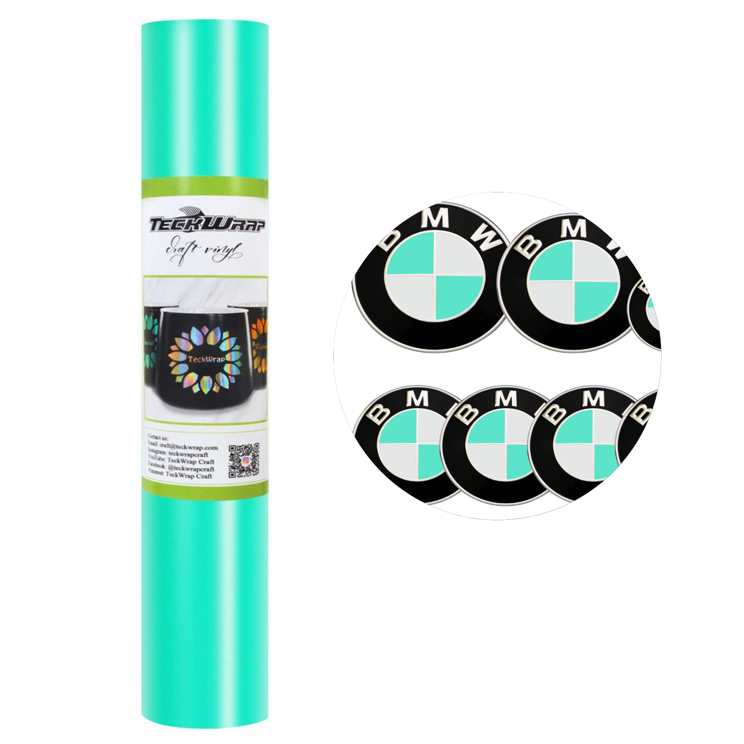 Vinil Adhesivo | Matte Tiffany | Ancho 12"