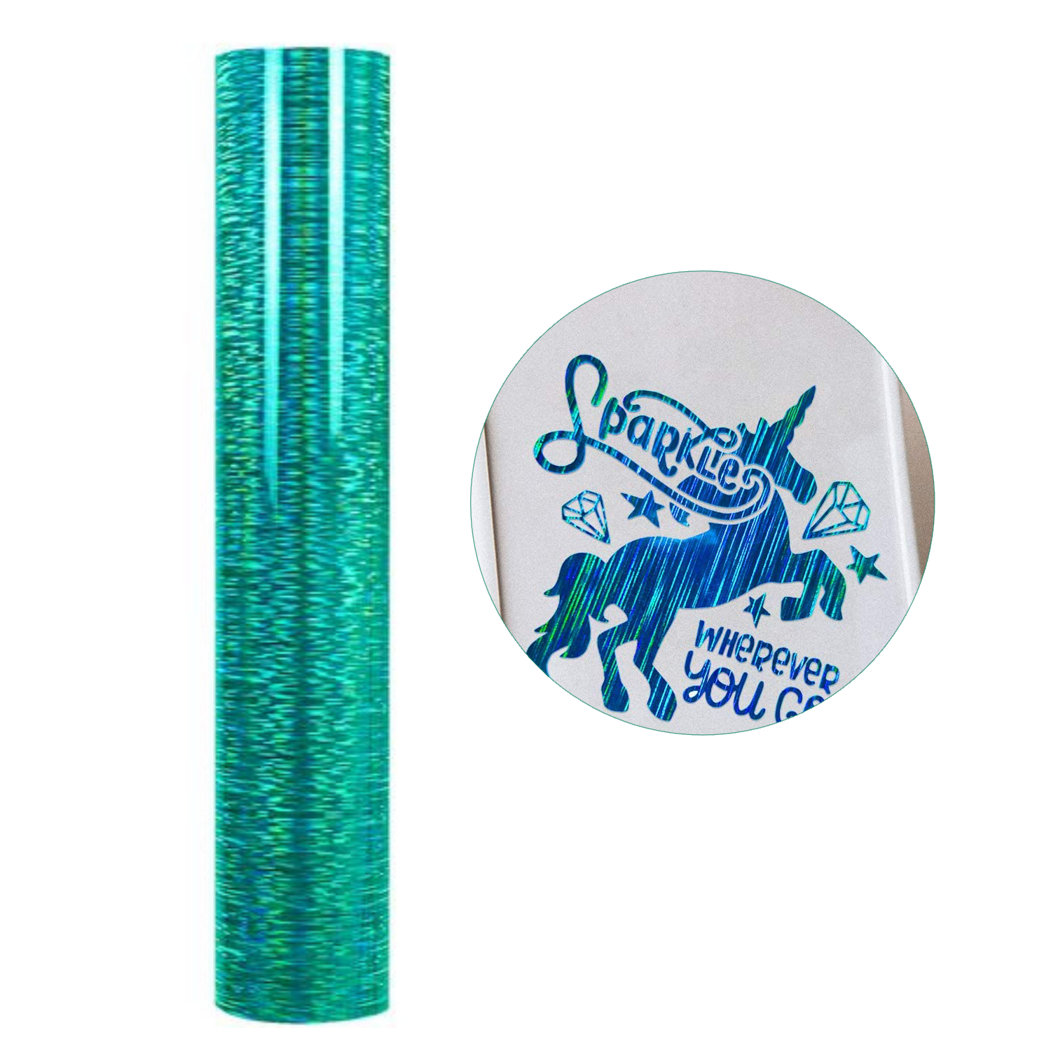 Vinil Adhesivo | Permanente | Starlight Mint | Ancho 12"