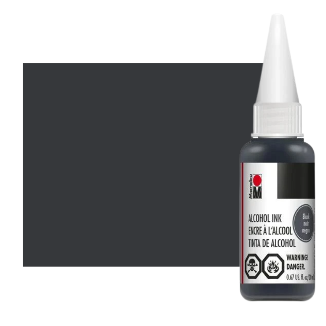 Alcohol Inks | 073 Black