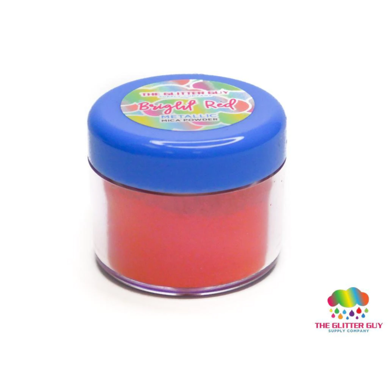 The Glitter Guy | Bright Red | Metallic Mica Powder