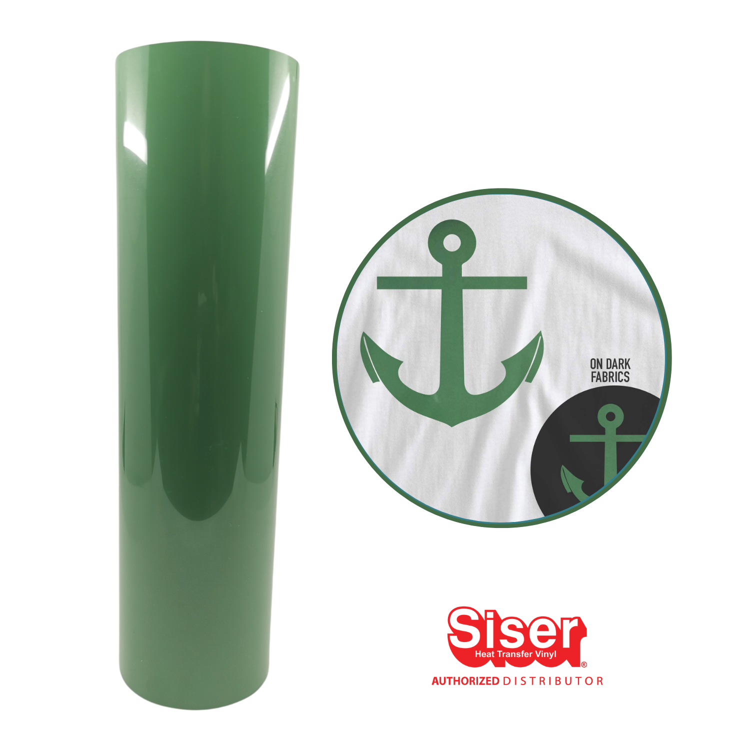 Siser EasyWeed Vinil Textil Térmico | Cadet Green | Ancho 12"