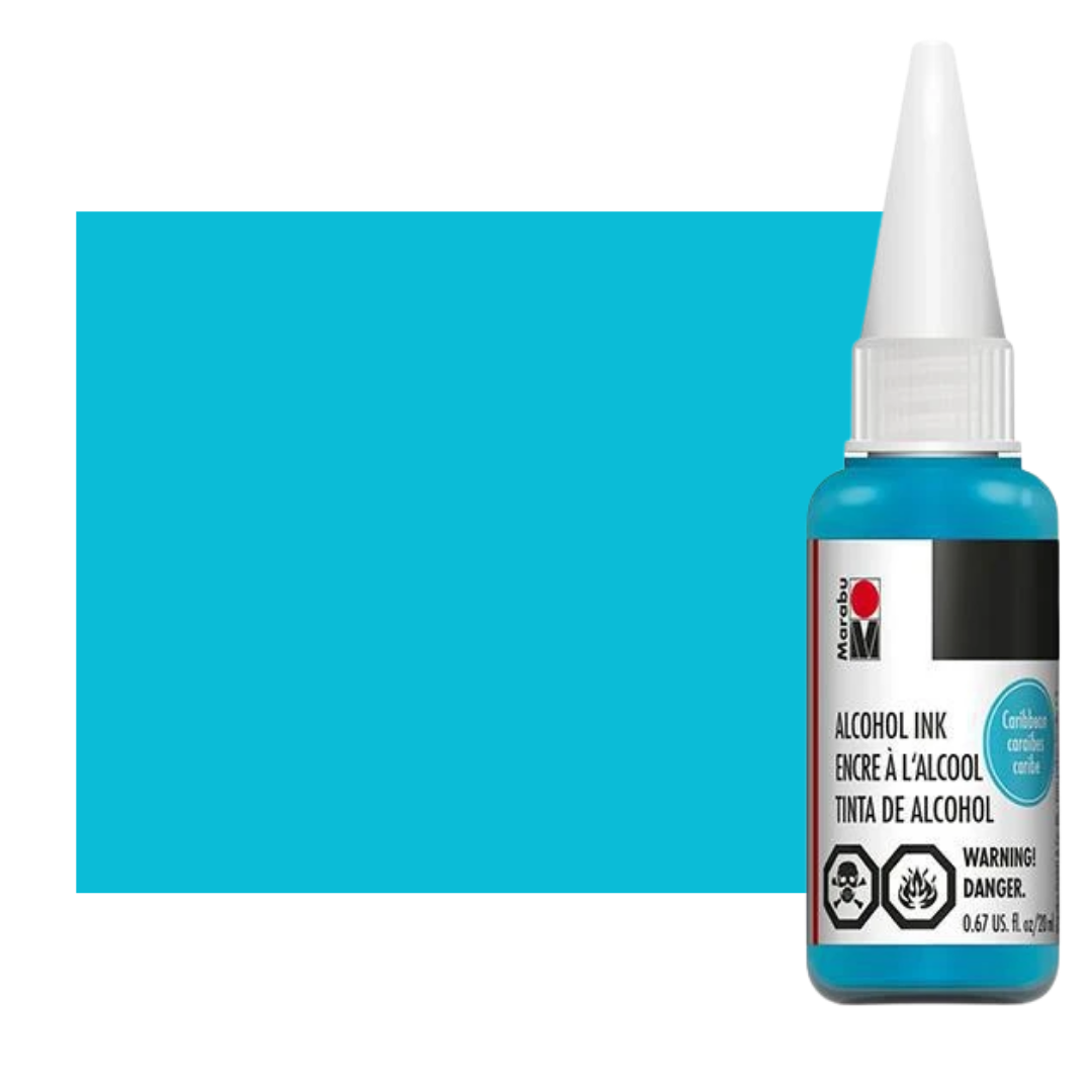 Alcohol Inks | 091 Caribbean