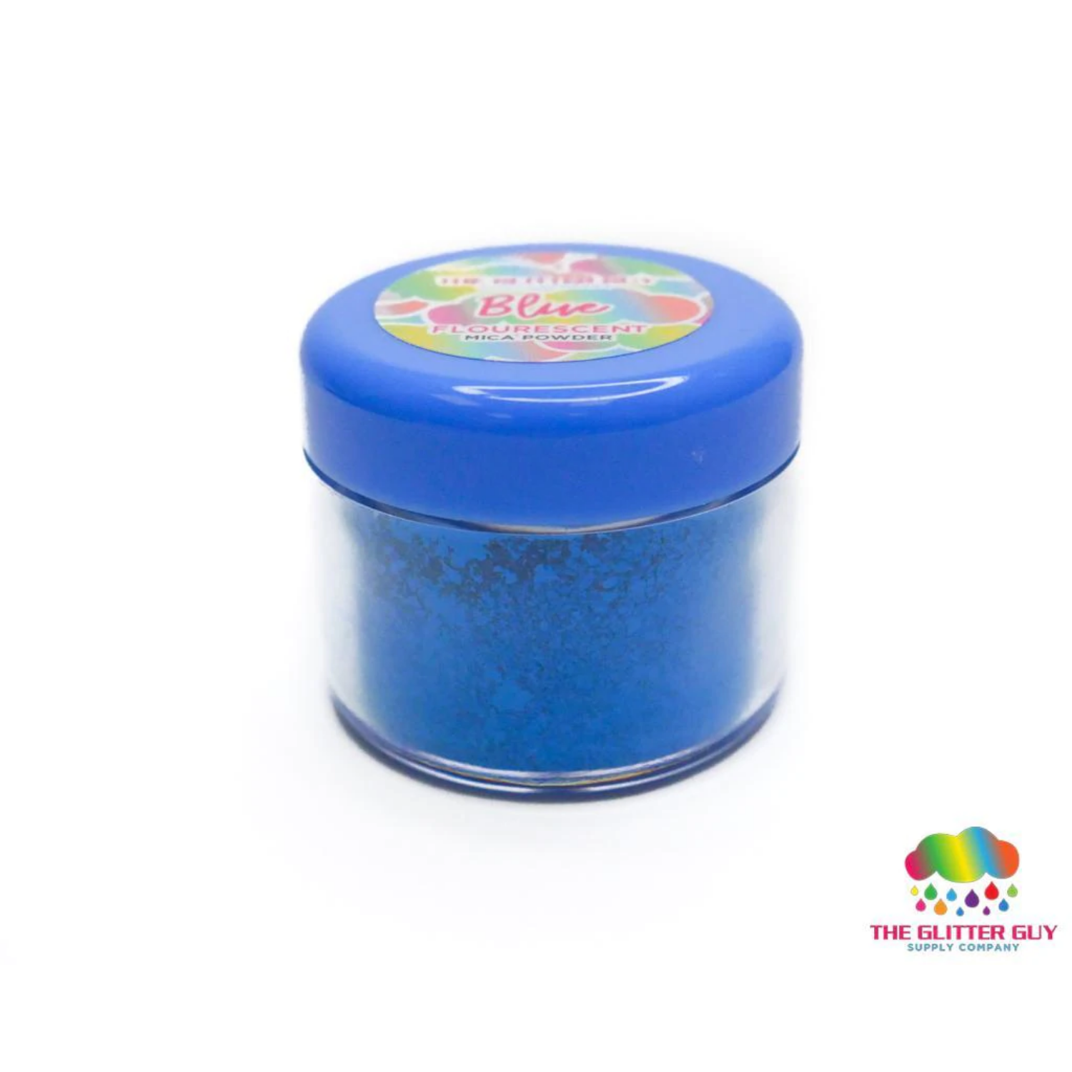 The Glitter Guy | Blue | Fluorescent Mica Powder