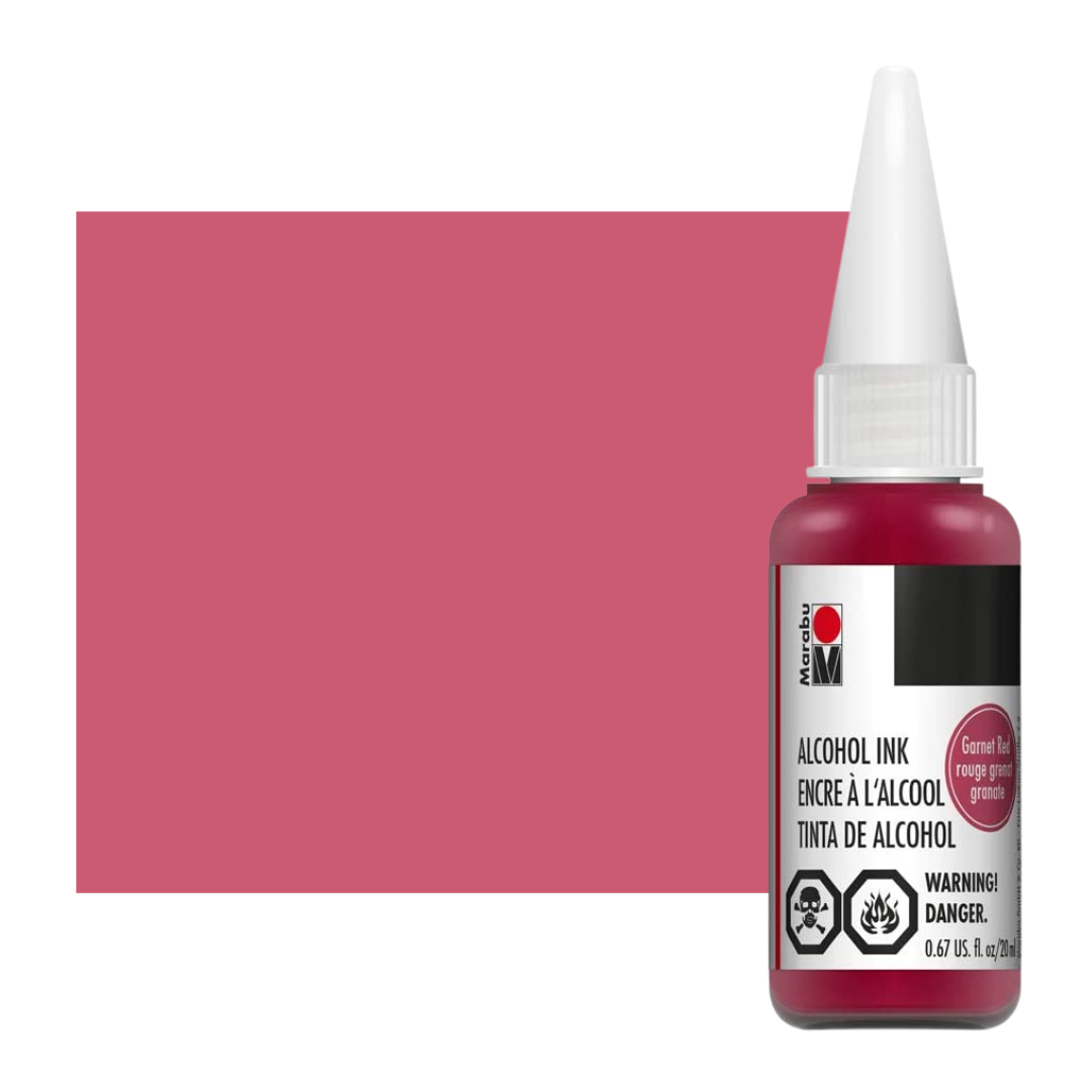 Alcohol Inks | 004 Garnet Red