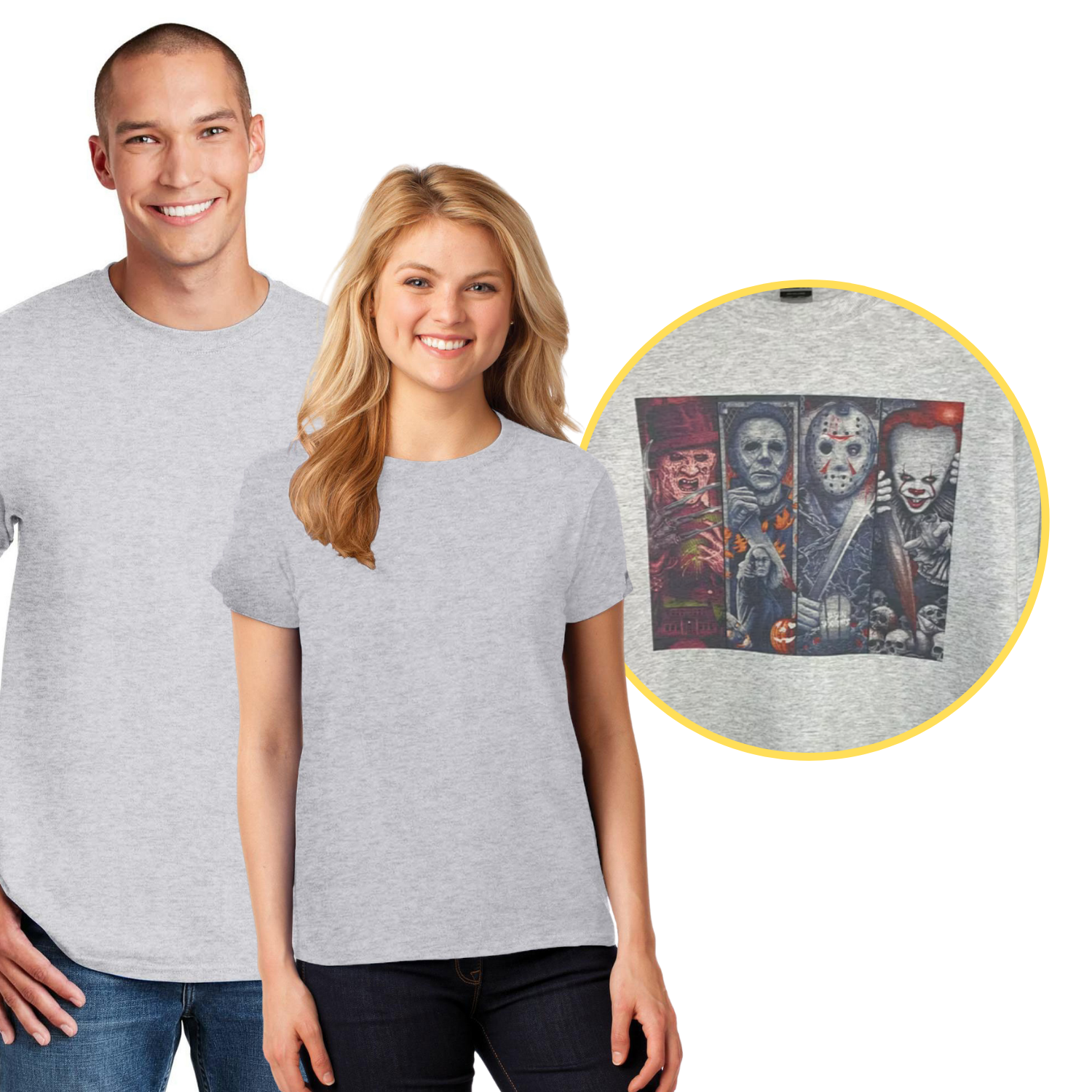 Gildan 8000 - DryBlend®| Ash Grey | UNISEX