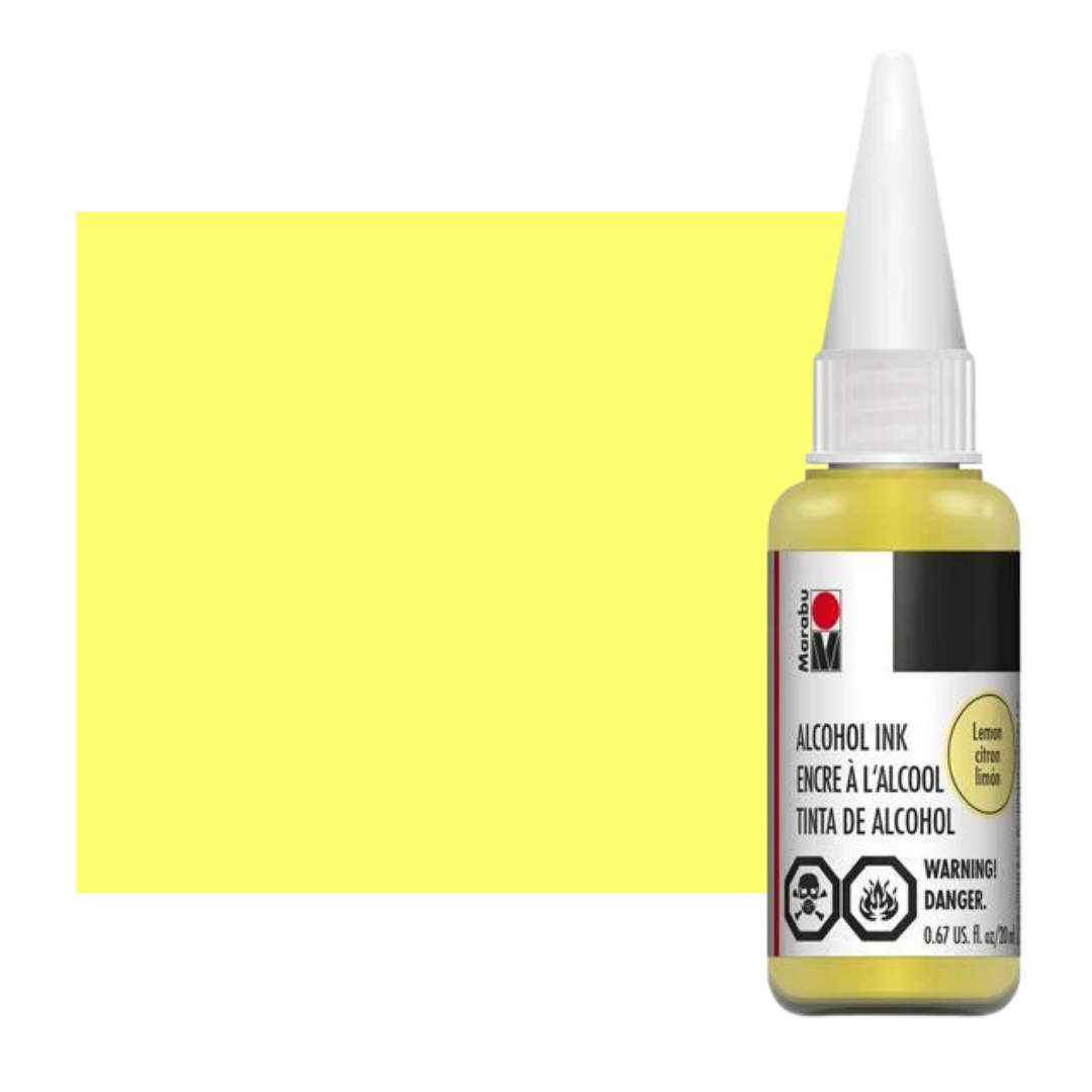 Alcohol Inks | 020 Lemon