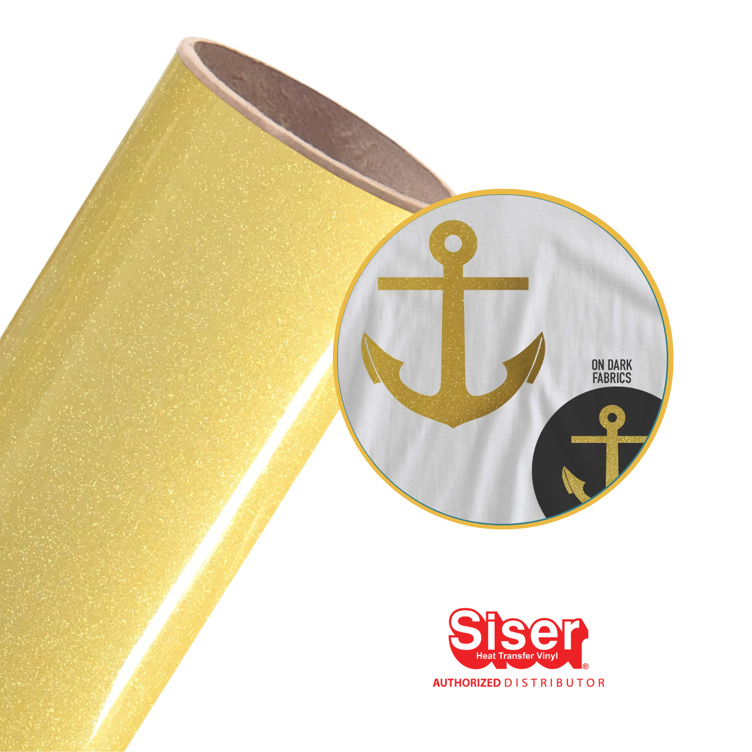 Siser Glitter® Vinil Textil Térmico | Lemon Sugar | Amarillo Pastel 11.8"