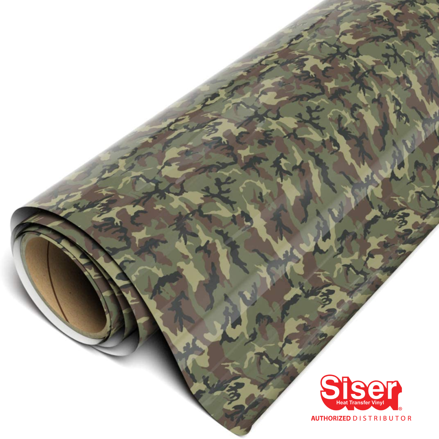 Siser EasyPatterns® Plus Vinil Térmico | Camo Green | Ancho 12"