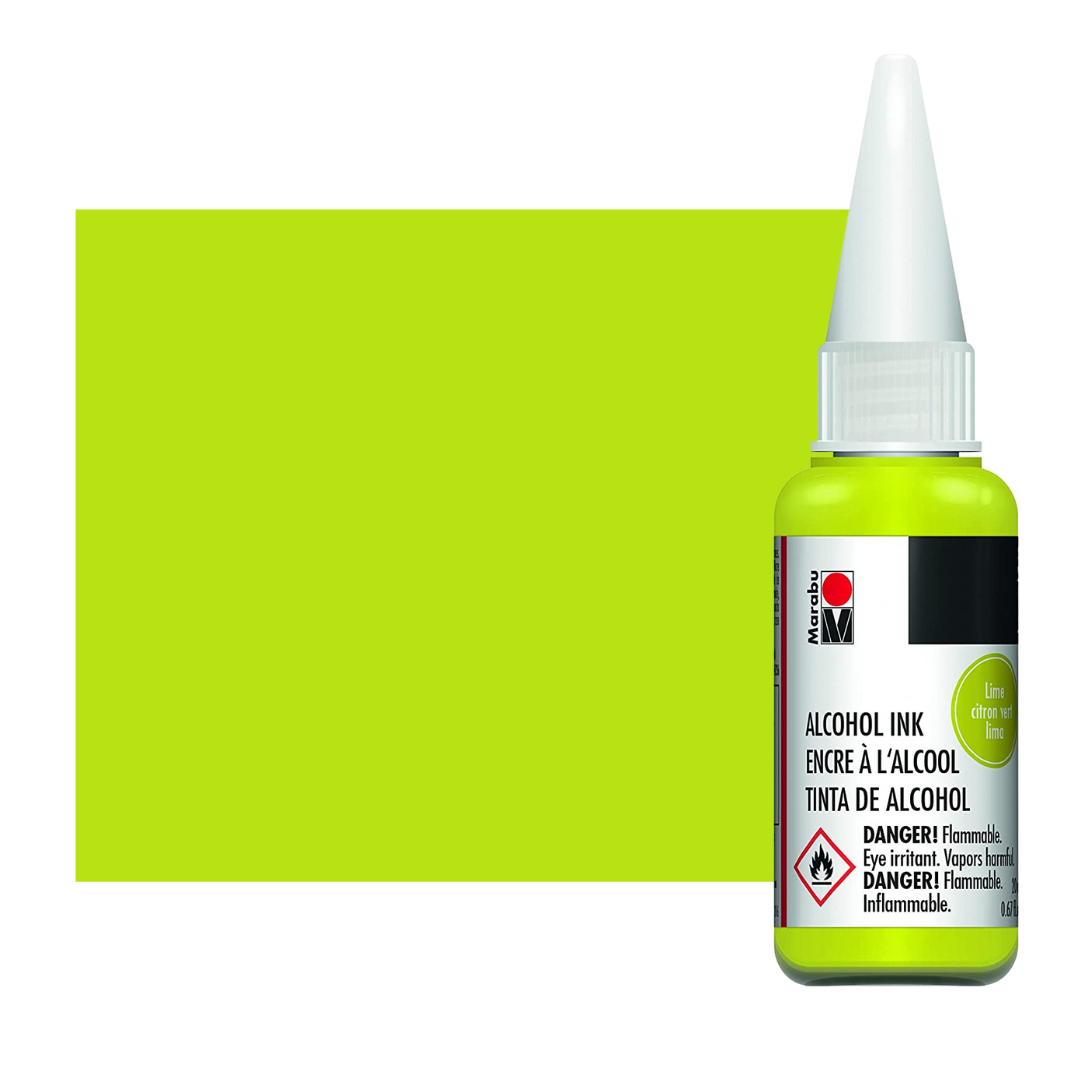Alcohol Inks | 154 Lime