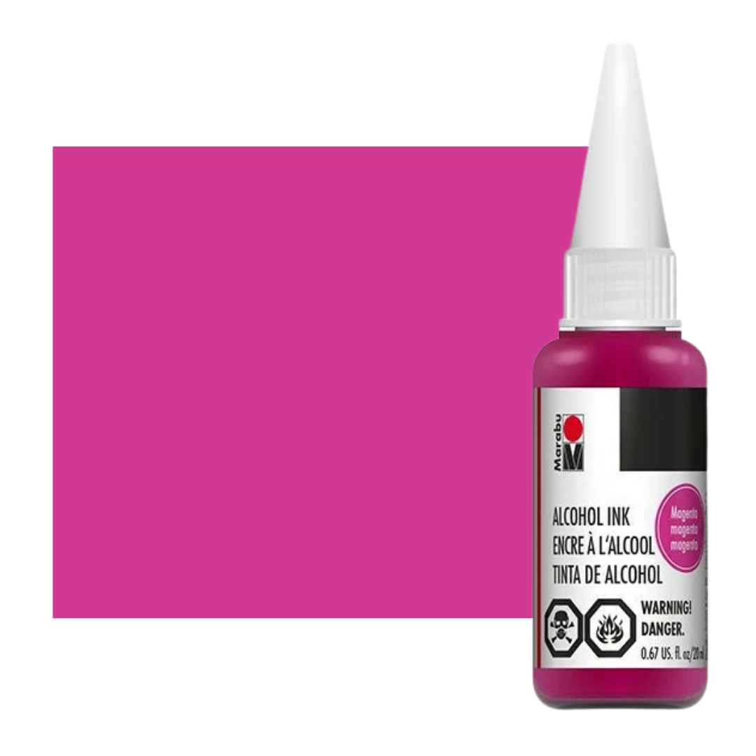 Alcohol Inks | 014 Magenta