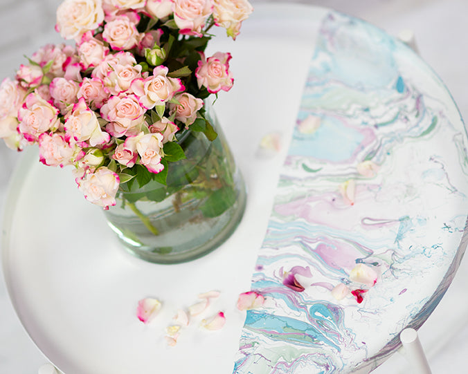 Easy Marble Paints | 082 Silver