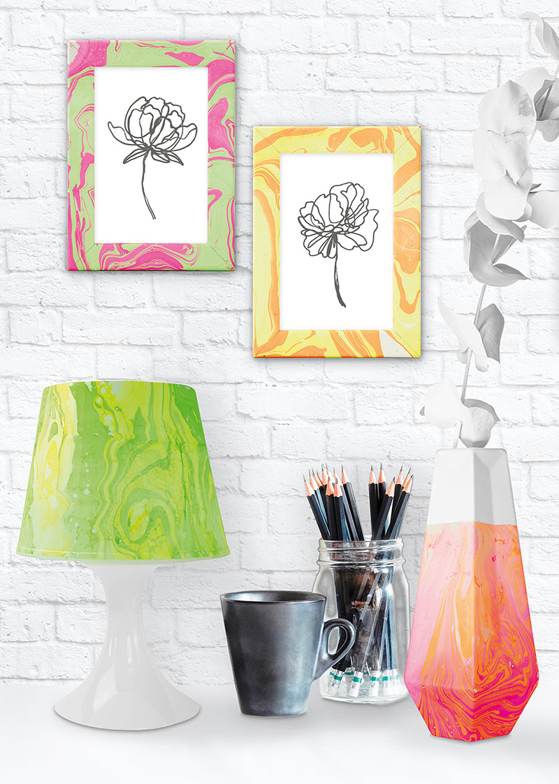 Easy Marble Paints | 365 Neon Green