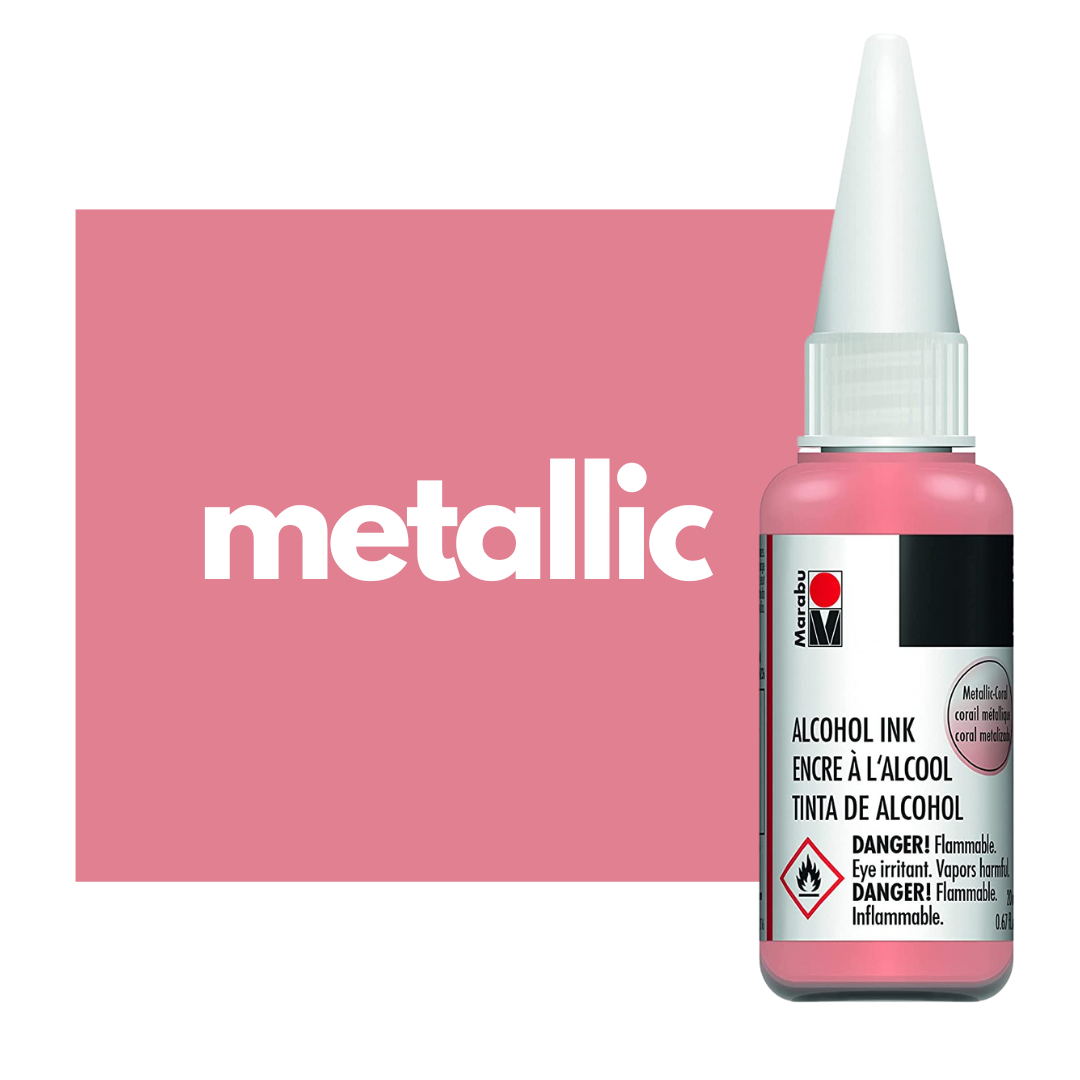 Alcohol Inks | 736 Metallic Coral