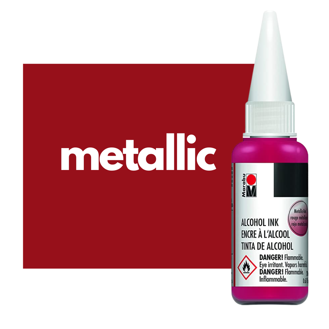 Alcohol Inks | 732 Metallic Red