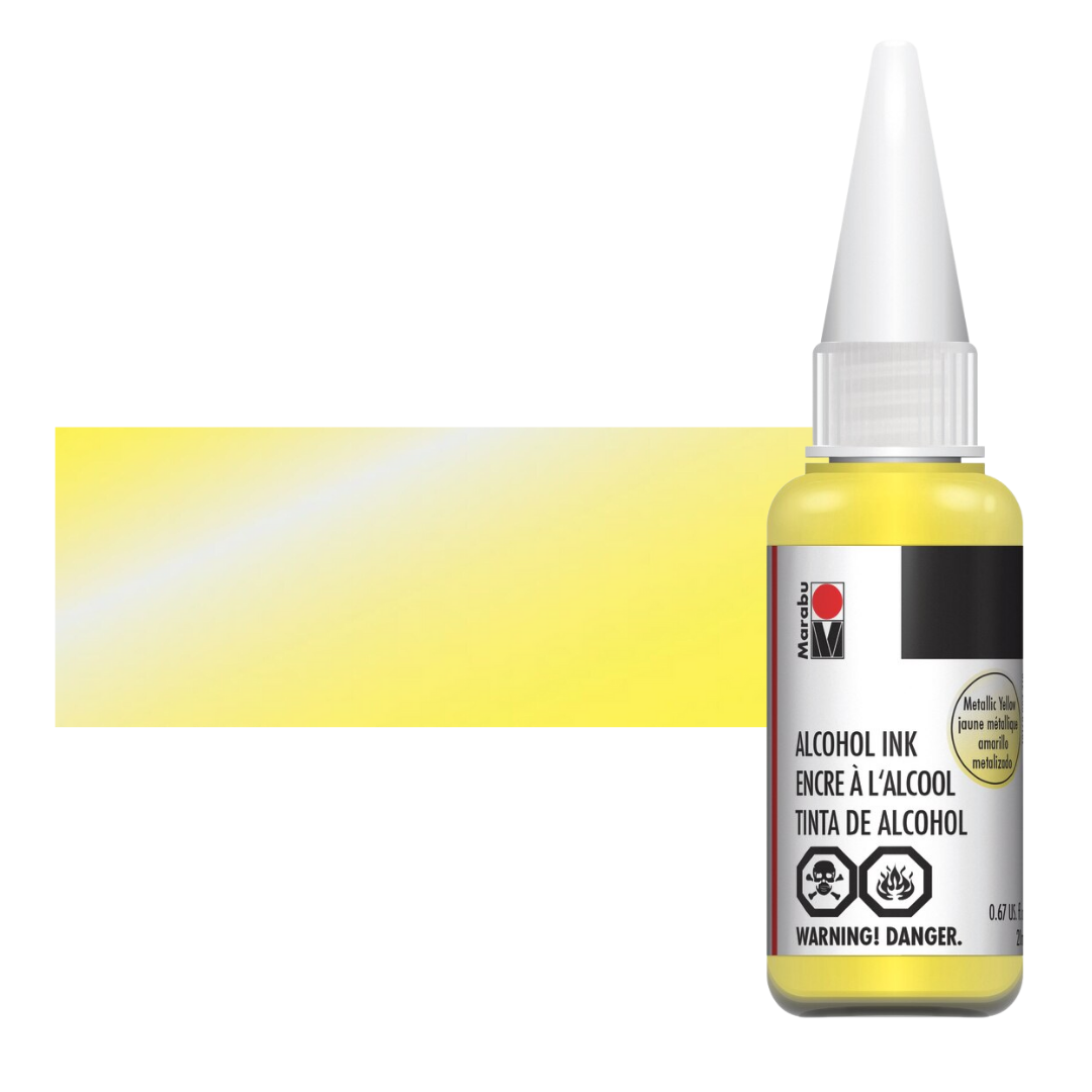 Alcohol Inks | 719 Metallic Yellow