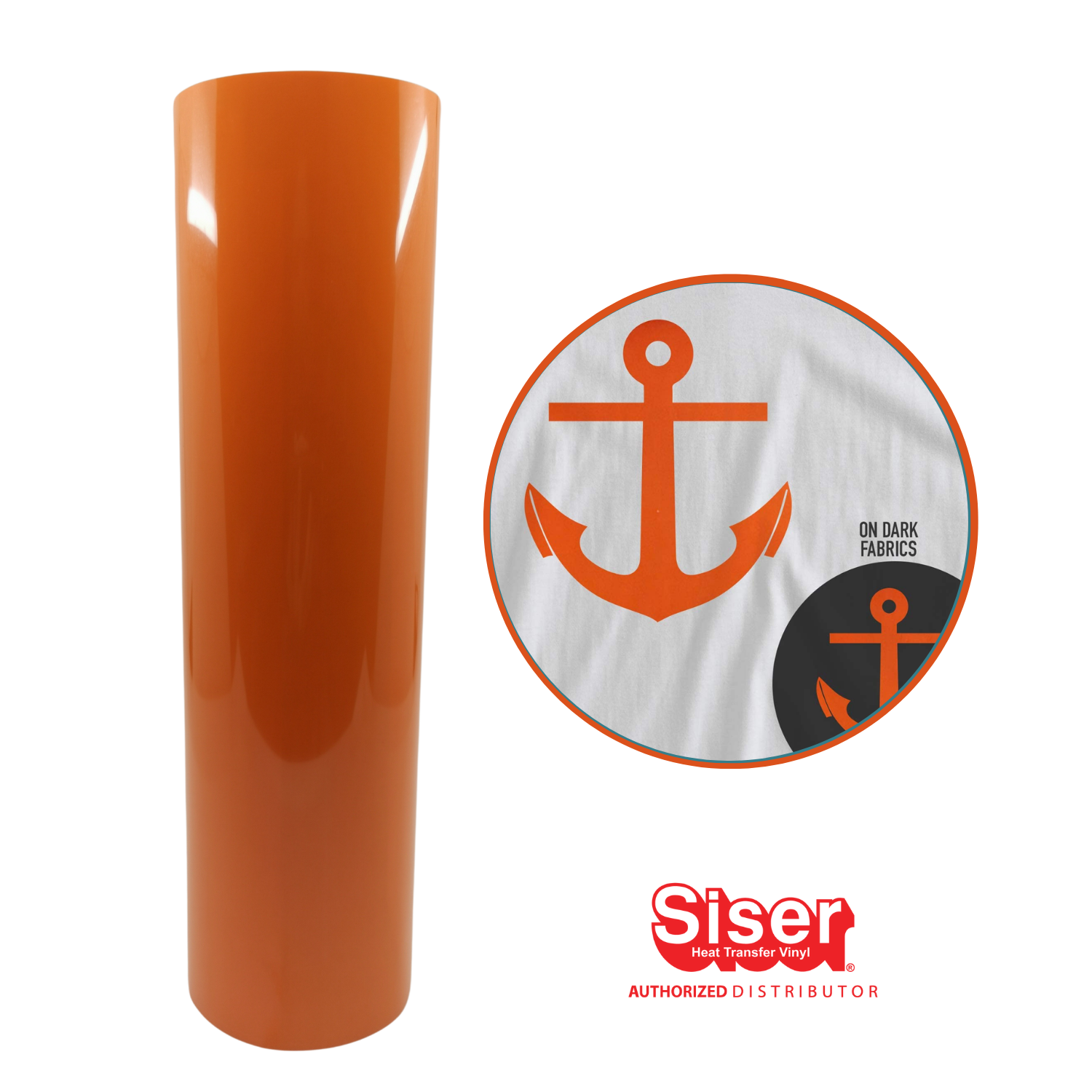 Siser EasyWeed Vinil Textil Térmico | Orange Soda | Ancho 12"