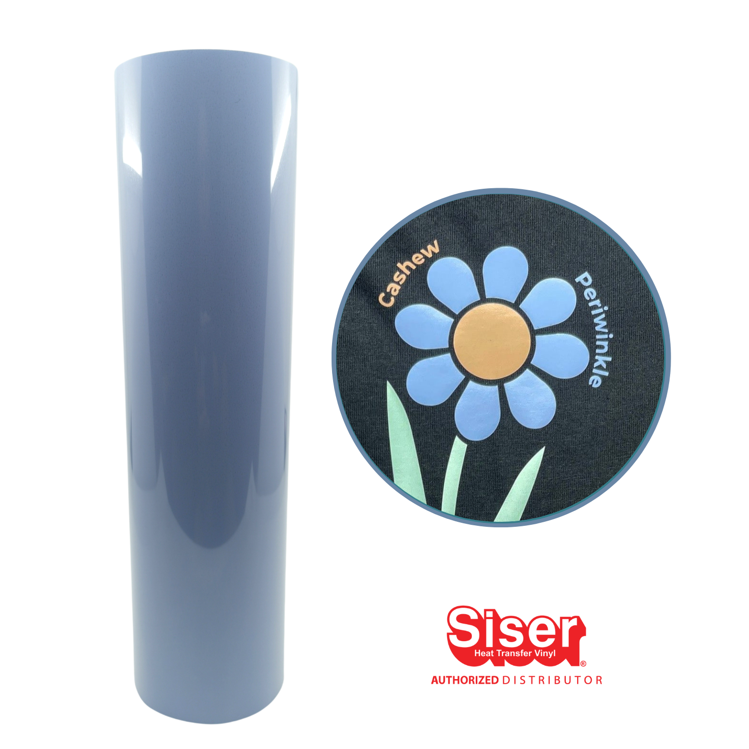 Siser EasyWeed Vinil Textil Térmico | Periwinkle | Ancho 12"