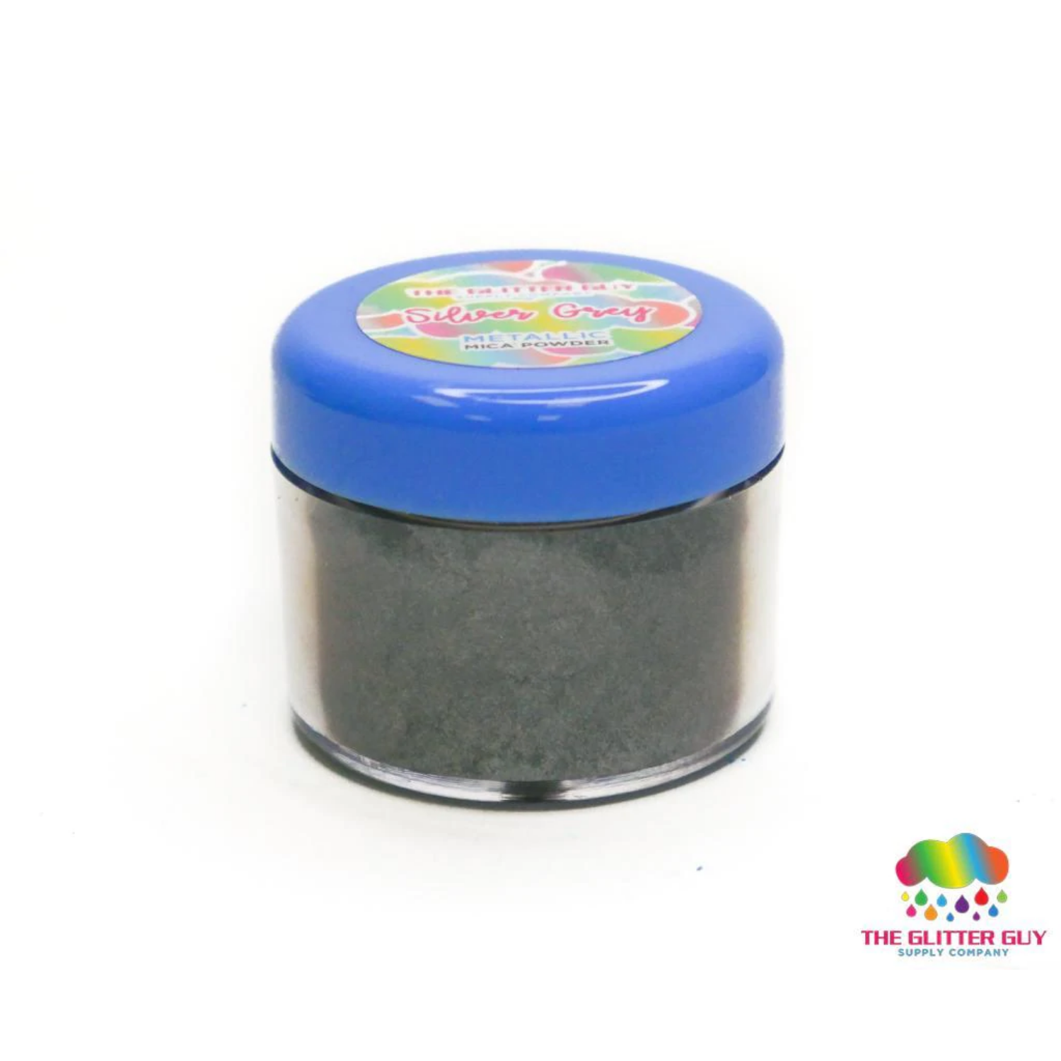 The Glitter Guy | Silver Grey | Metallic Mica Powder