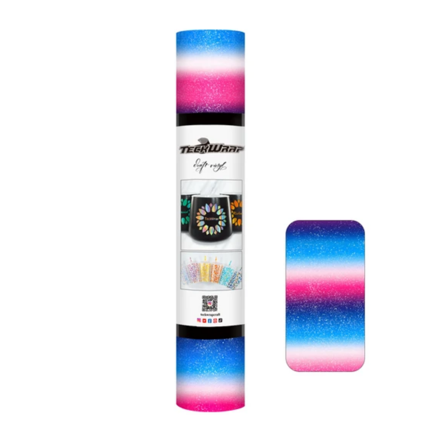 Vinil Adhesivo | Permanente | Starry White | Ancho 12"