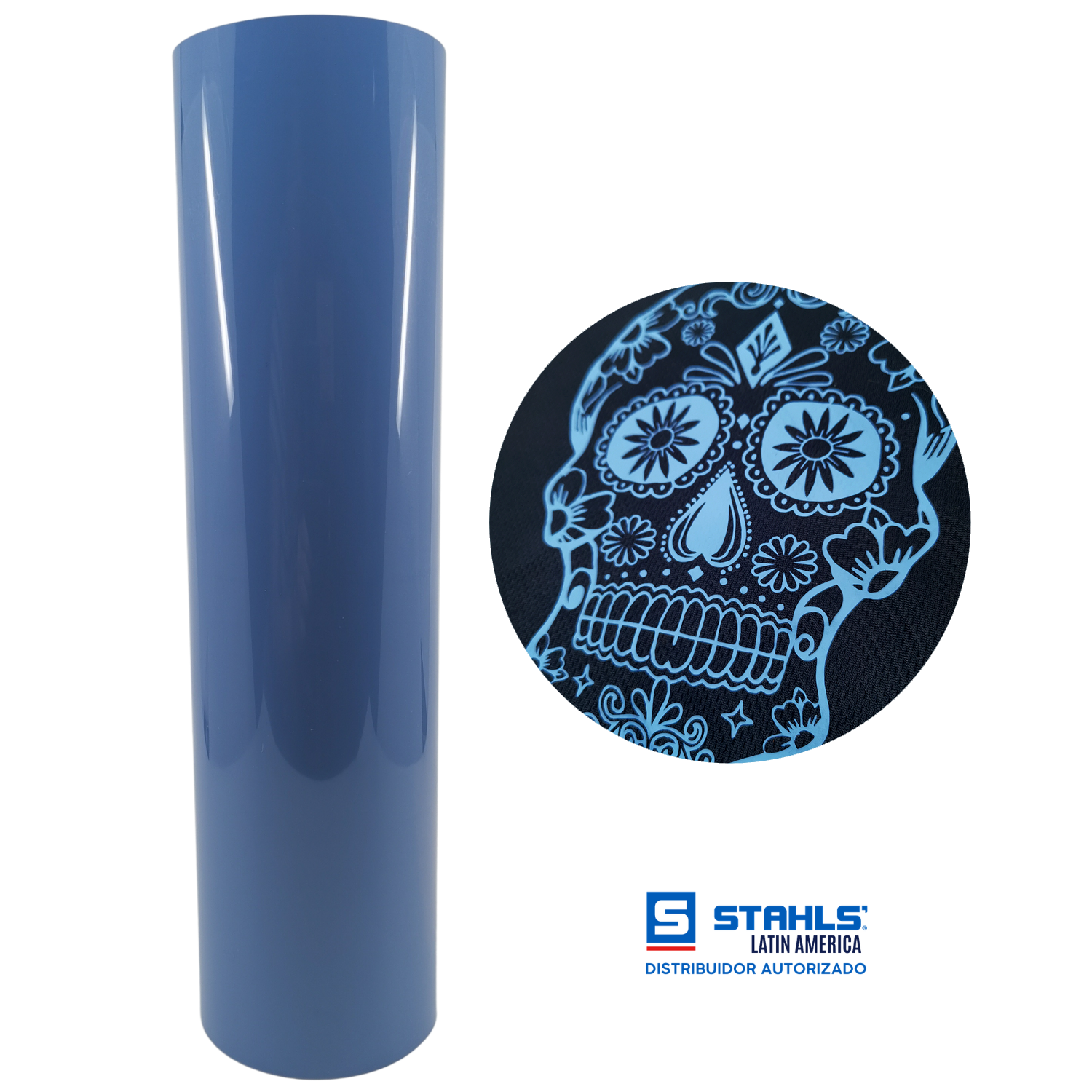 Ultraweed™ Vinil Textil Térmico | Azul Columbia | Columbia Blue