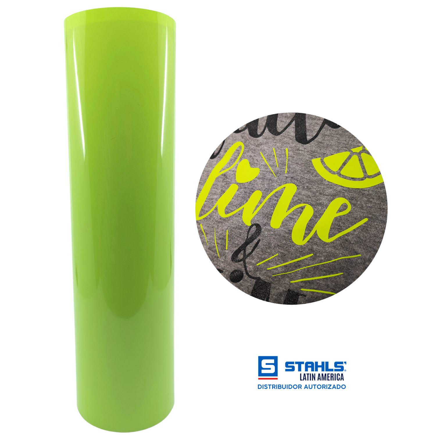 Ultraweed™ Vinil Textil Térmico | Verde Lima | Lime