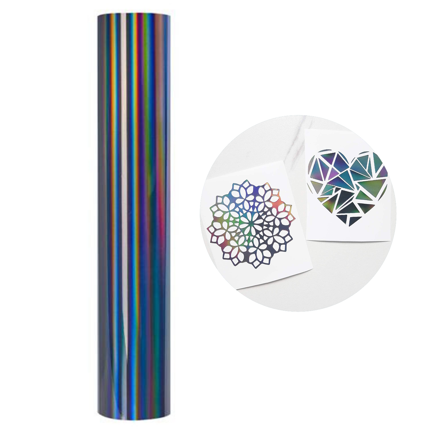 Vinil Adhesivo | Rainbow Dark Grey | Ancho 12" - Promo Viniles Panamá