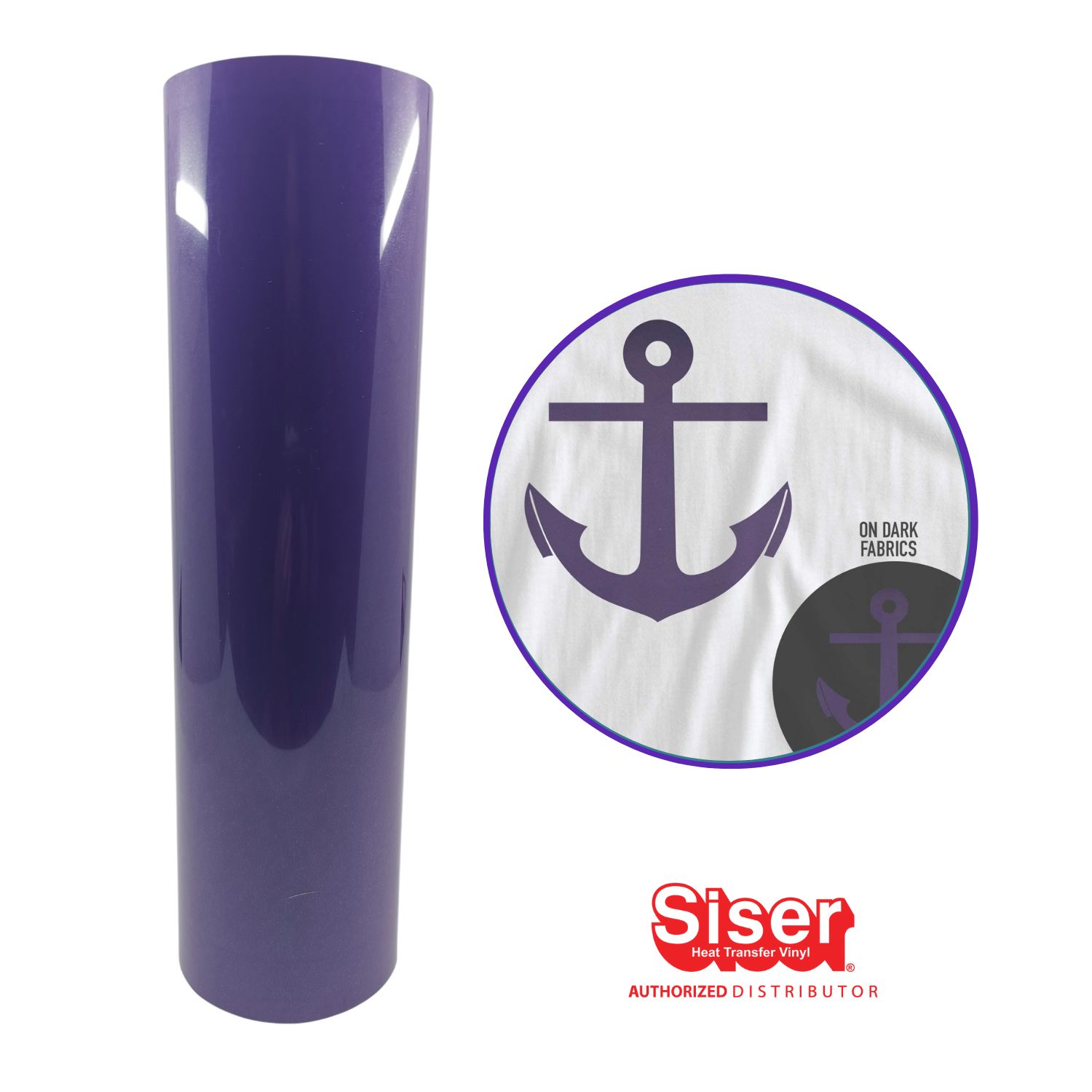 Siser EasyWeed Vinil Textil Térmico | Wicked Purple | Ancho 12"