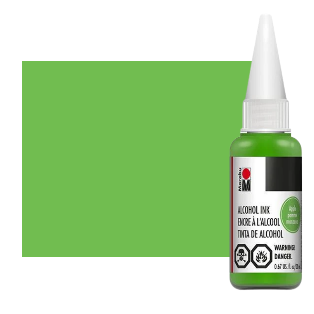 Alcohol Inks | 158 Apple